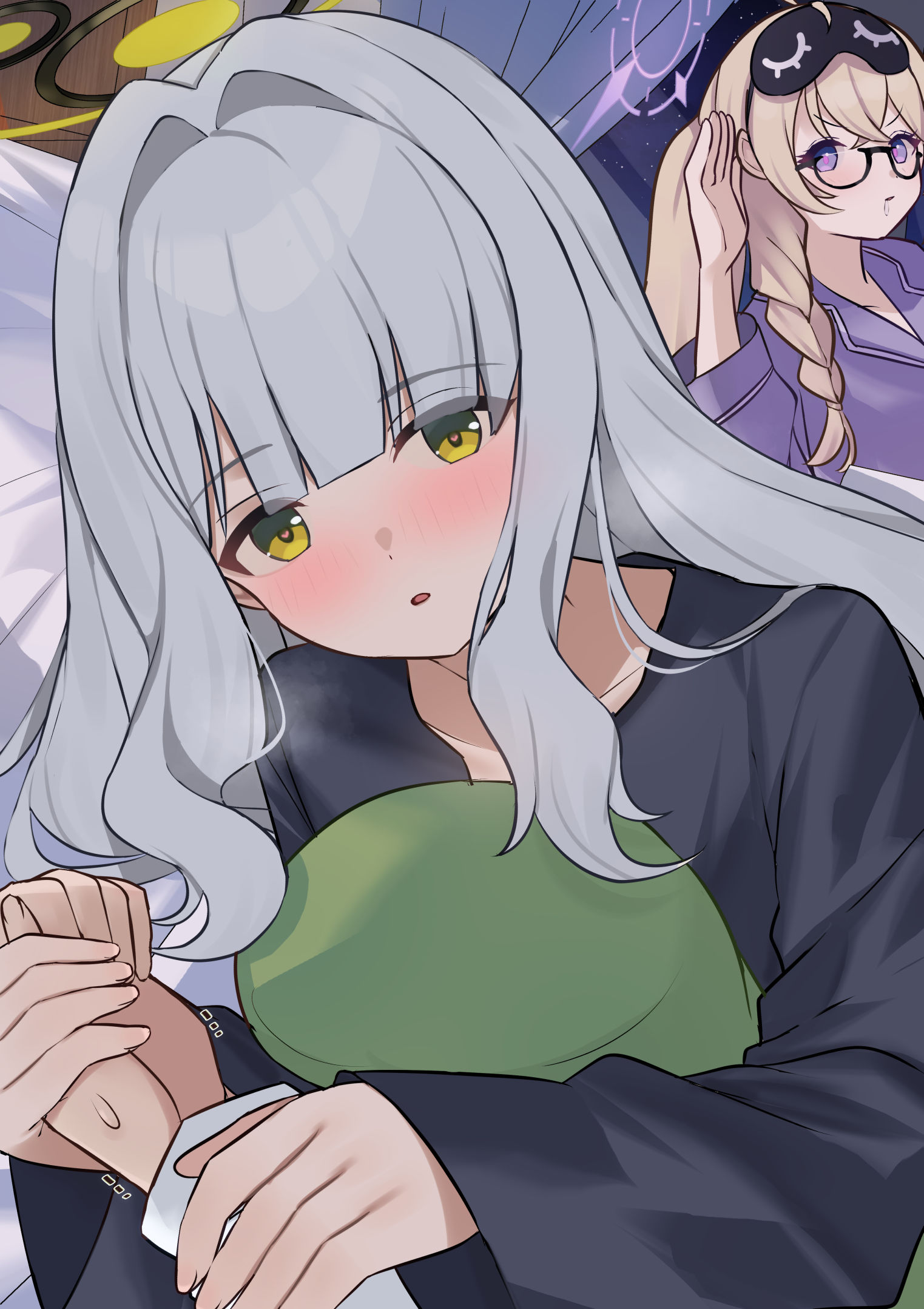 朝まで一緒にいたい♡插画图片壁纸