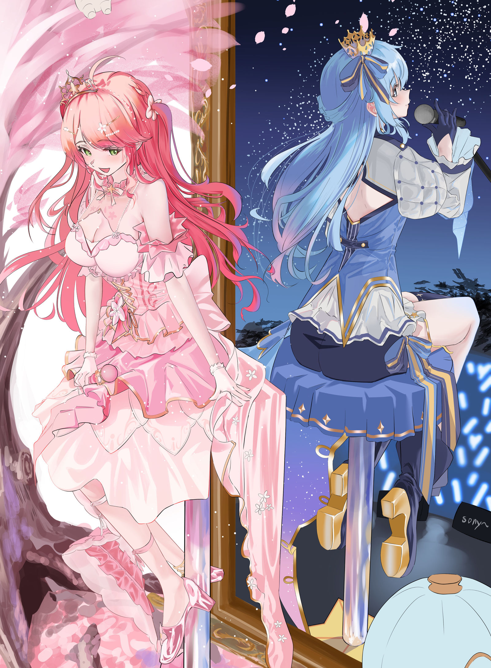 お姫様と王子様头像同人高清图