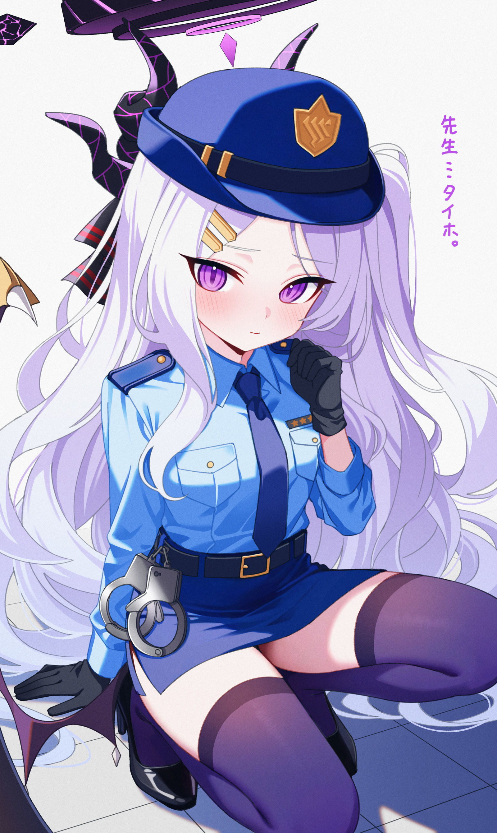 空崎ヒナ插画图片壁纸