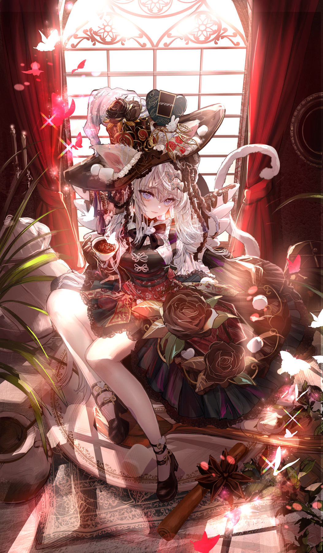 ココア魔女の優雅なティータイム头像同人高清图