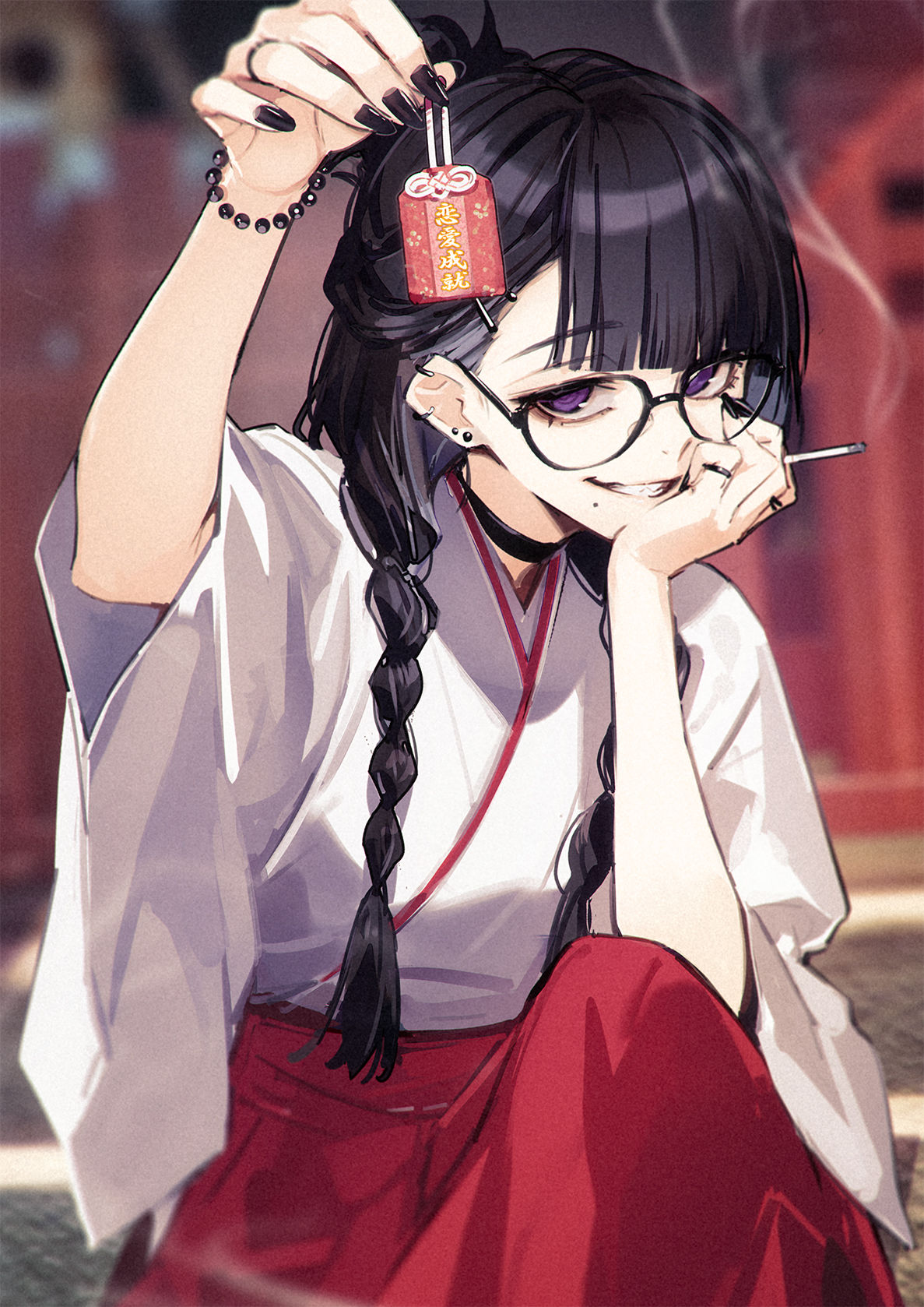 病んデレ巫女さん