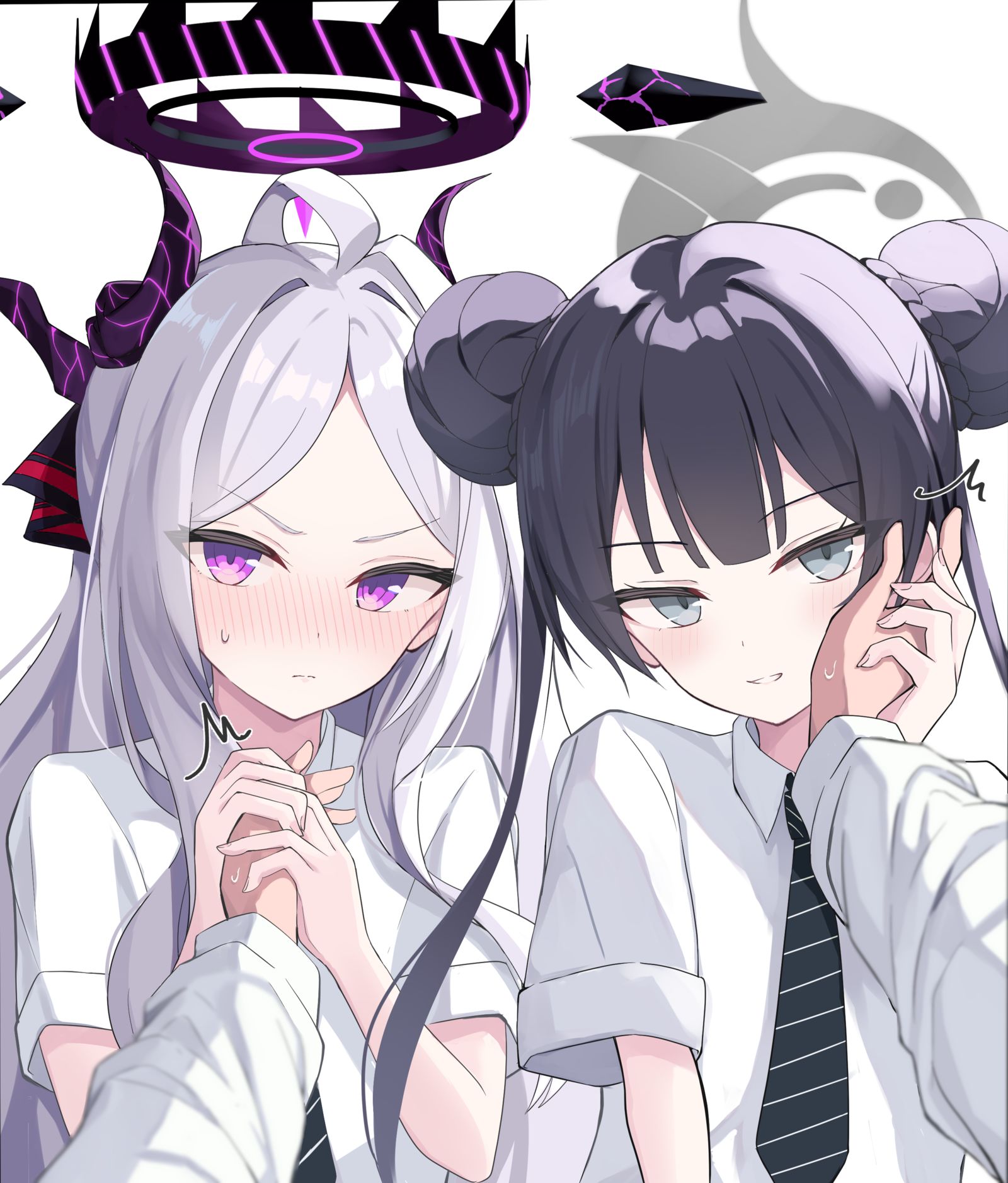 どっちを選ぶ？插画图片壁纸