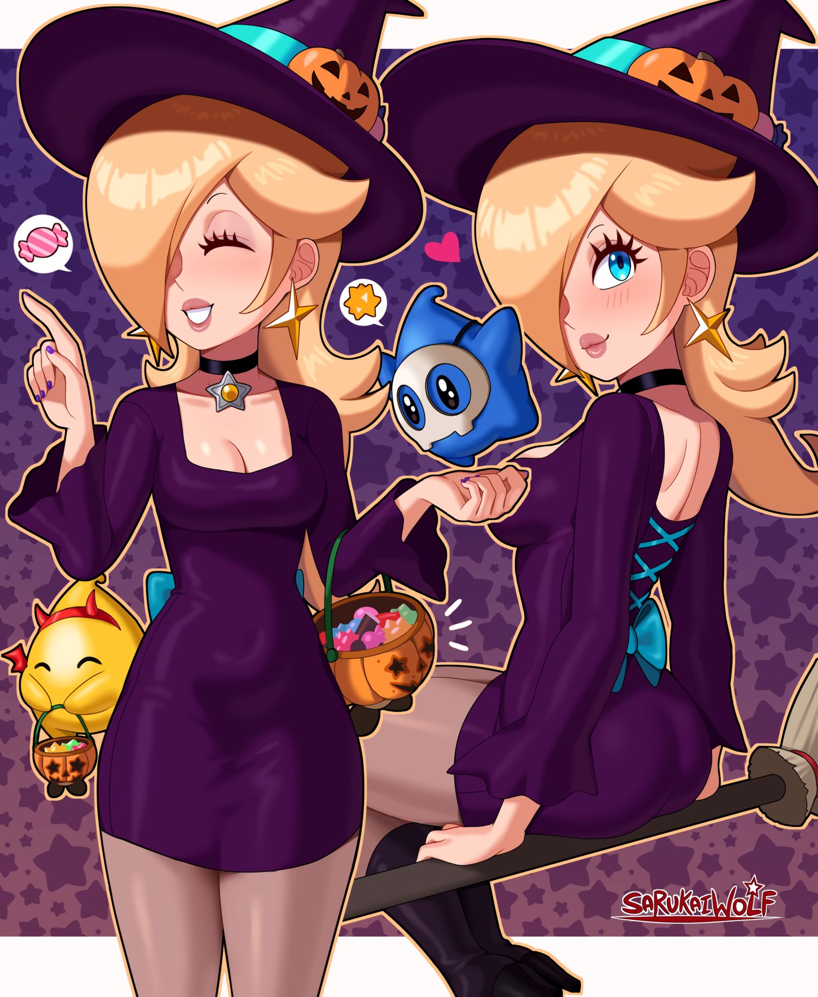 Bewitching Rosalina插画图片壁纸