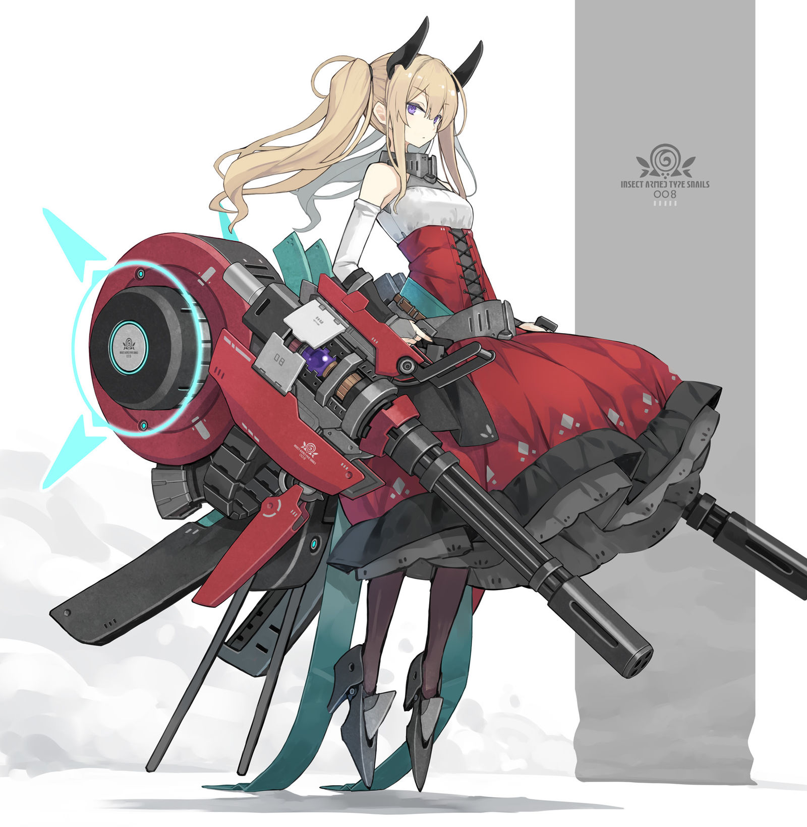 ガトリング娘（カタツムリ型）头像同人高清图