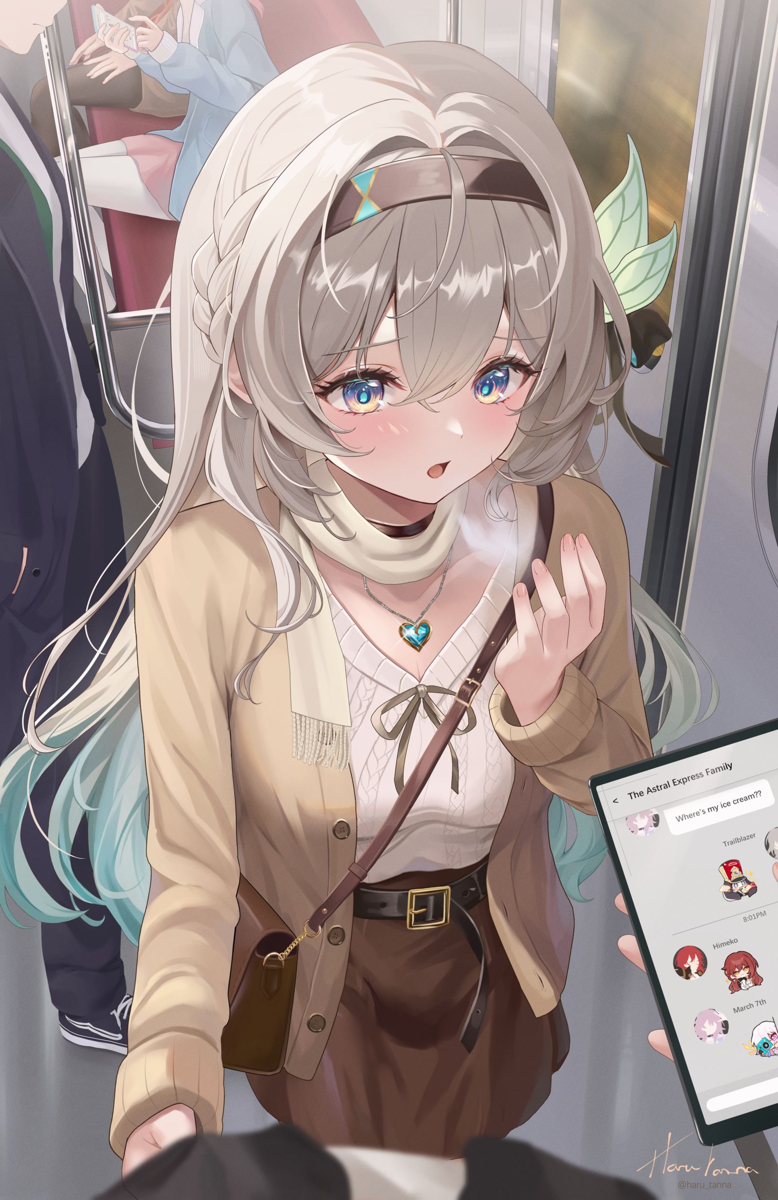 In train with Firefly!