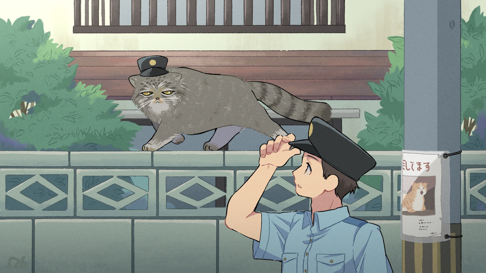 ねこねこ警察マヌル先輩头像同人高清图
