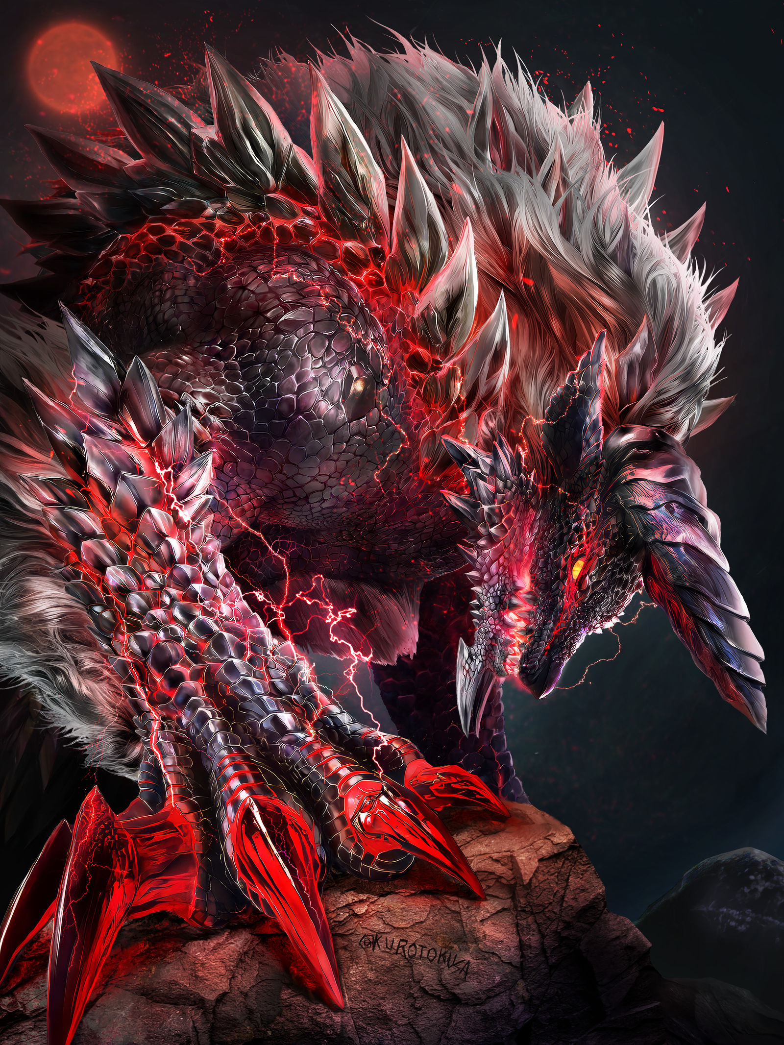 ジンオウガ亜種-怪物猎人MonsterHunter