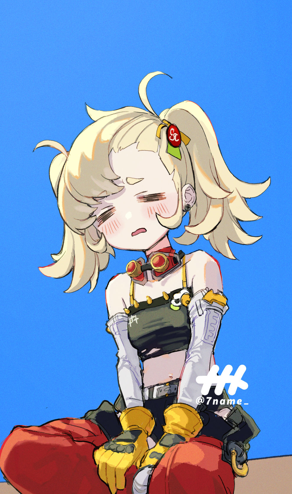 落ち着かないぜい…
