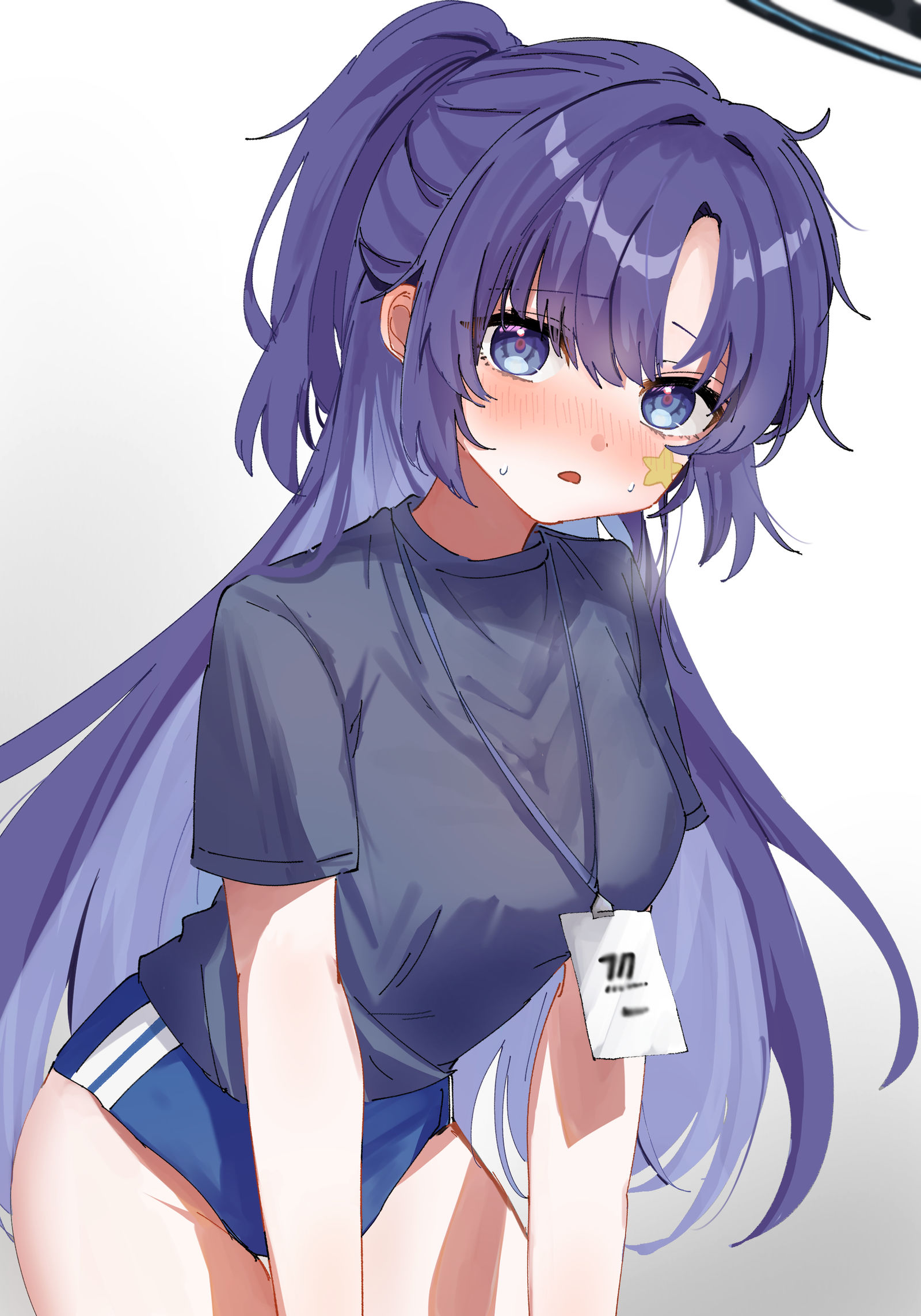 体操服ユウカちゃん插画图片壁纸