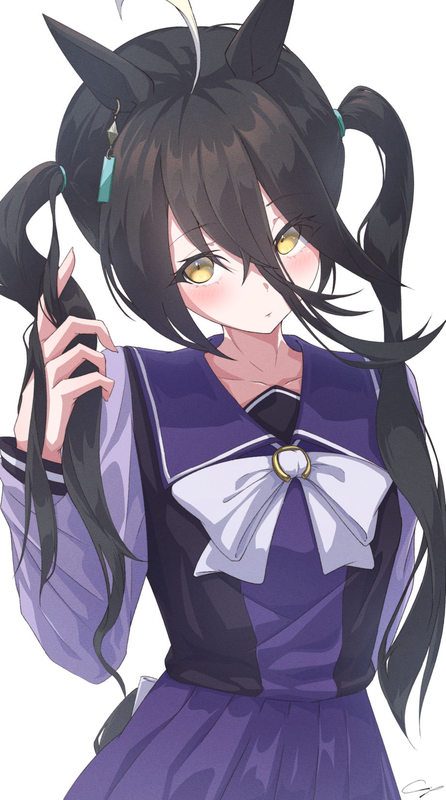 ツインテール-赛马娘曼城茶座马娘