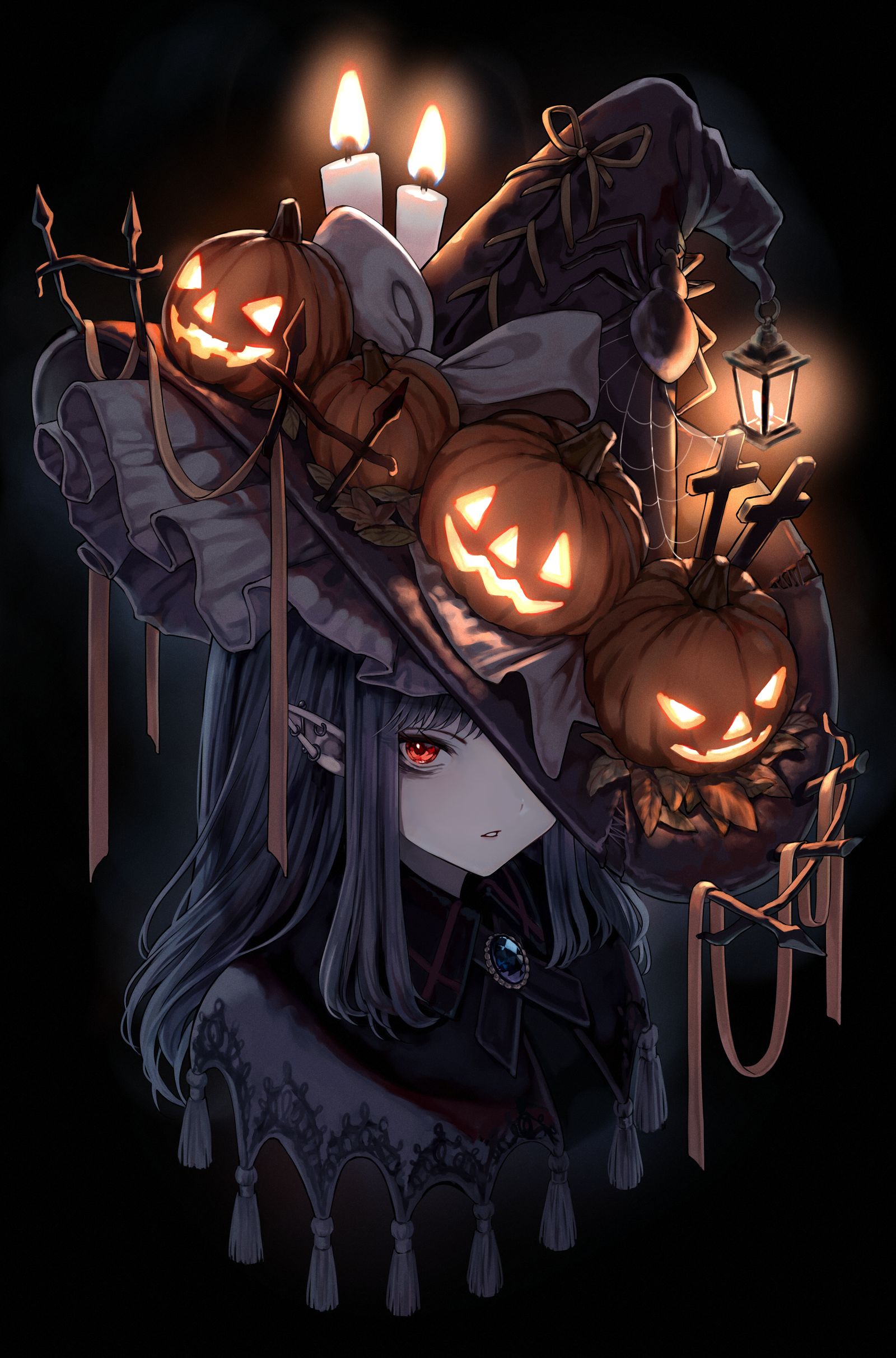 Halloween插画图片壁纸