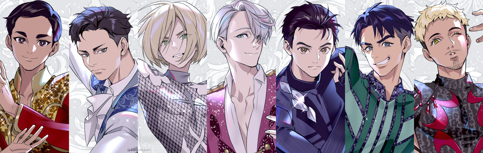 Yuri on ICE插画图片壁纸