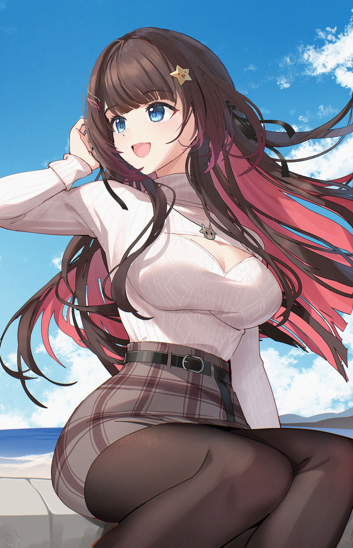 海風插画图片壁纸