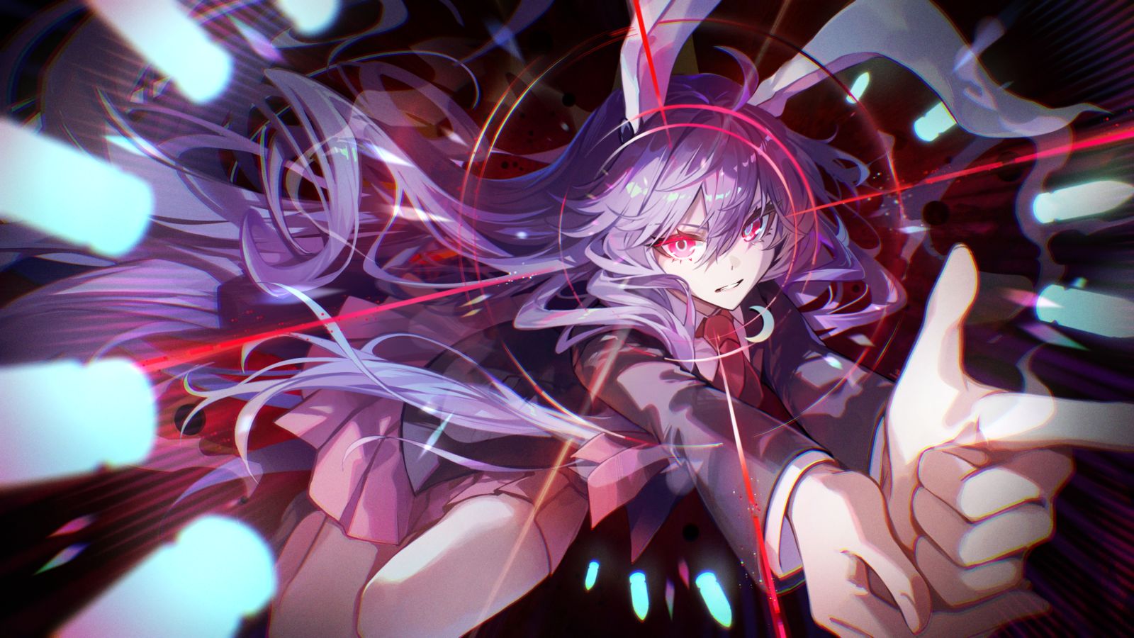 狂気の瞳插画图片壁纸