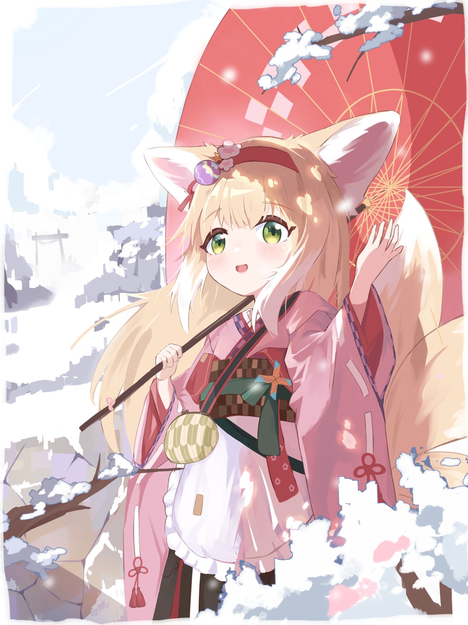 冬期插画图片壁纸