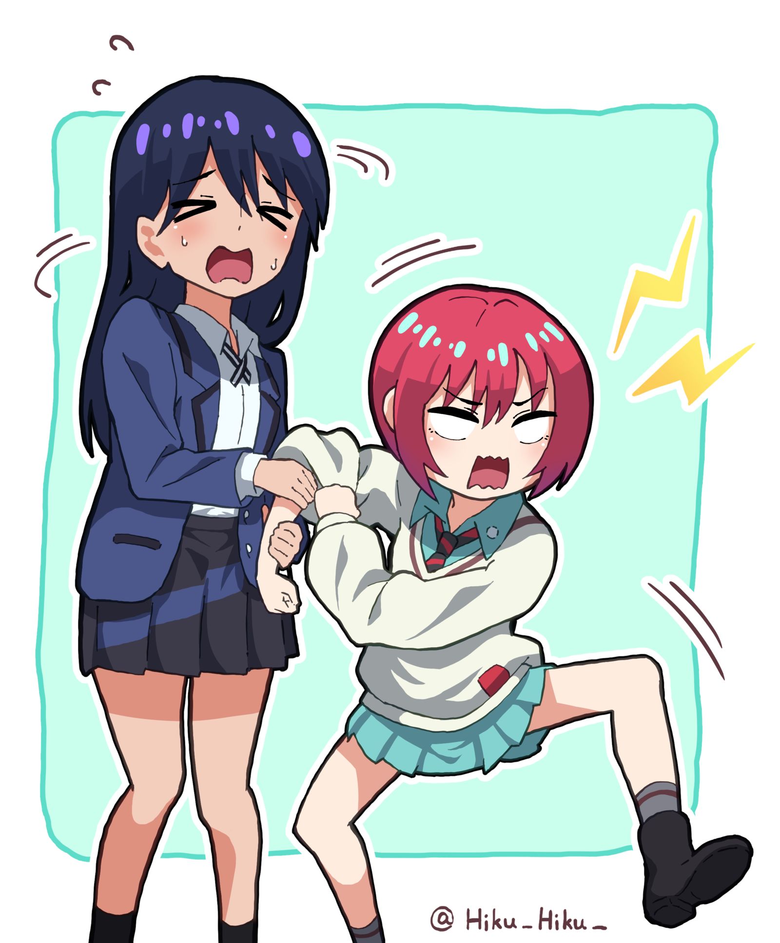 狂犬と借りてきた猫だった插画图片壁纸