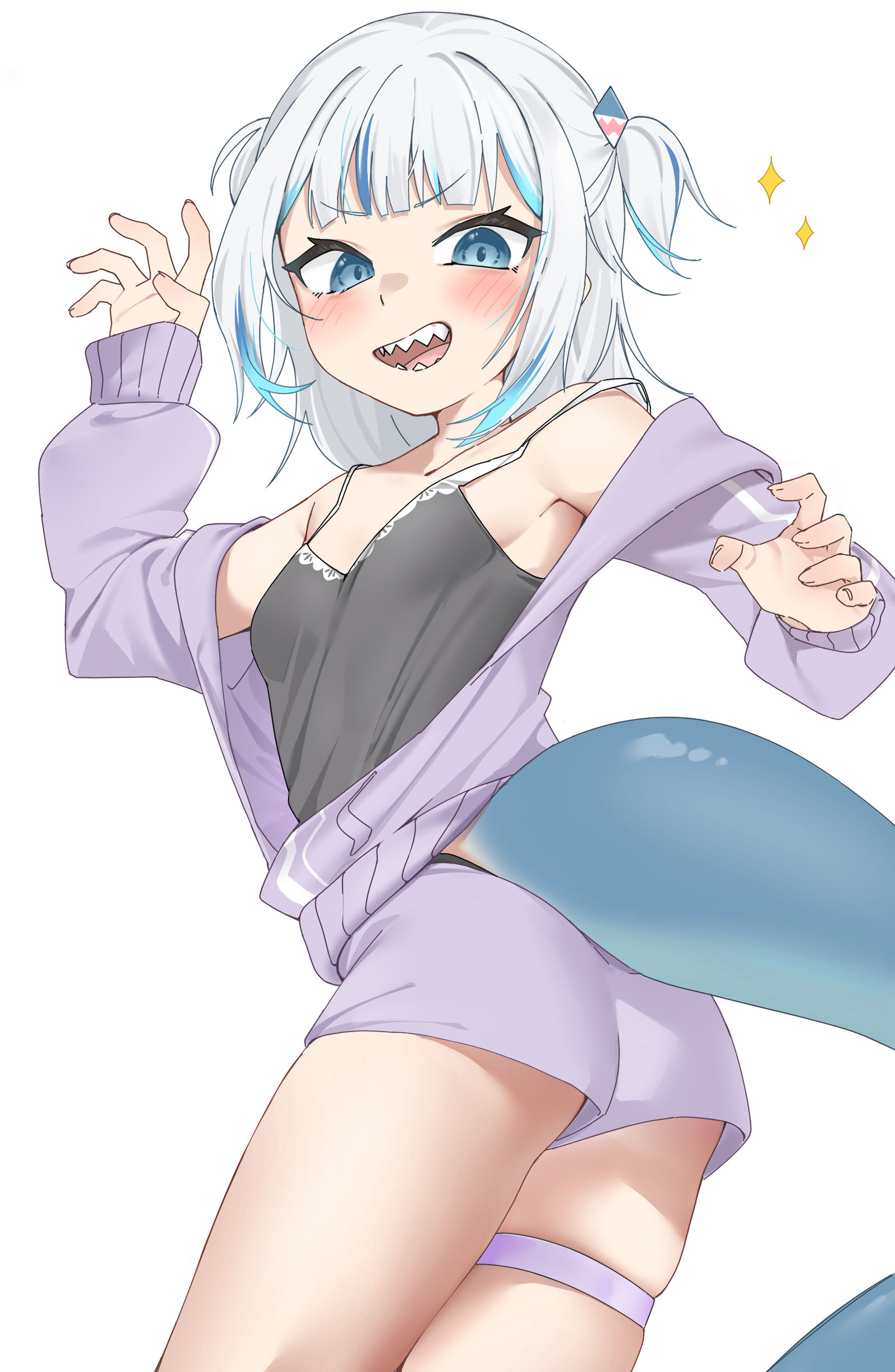おかゆちゃんの服を着て喜ぶぐらちゃん☺️头像同人高清图
