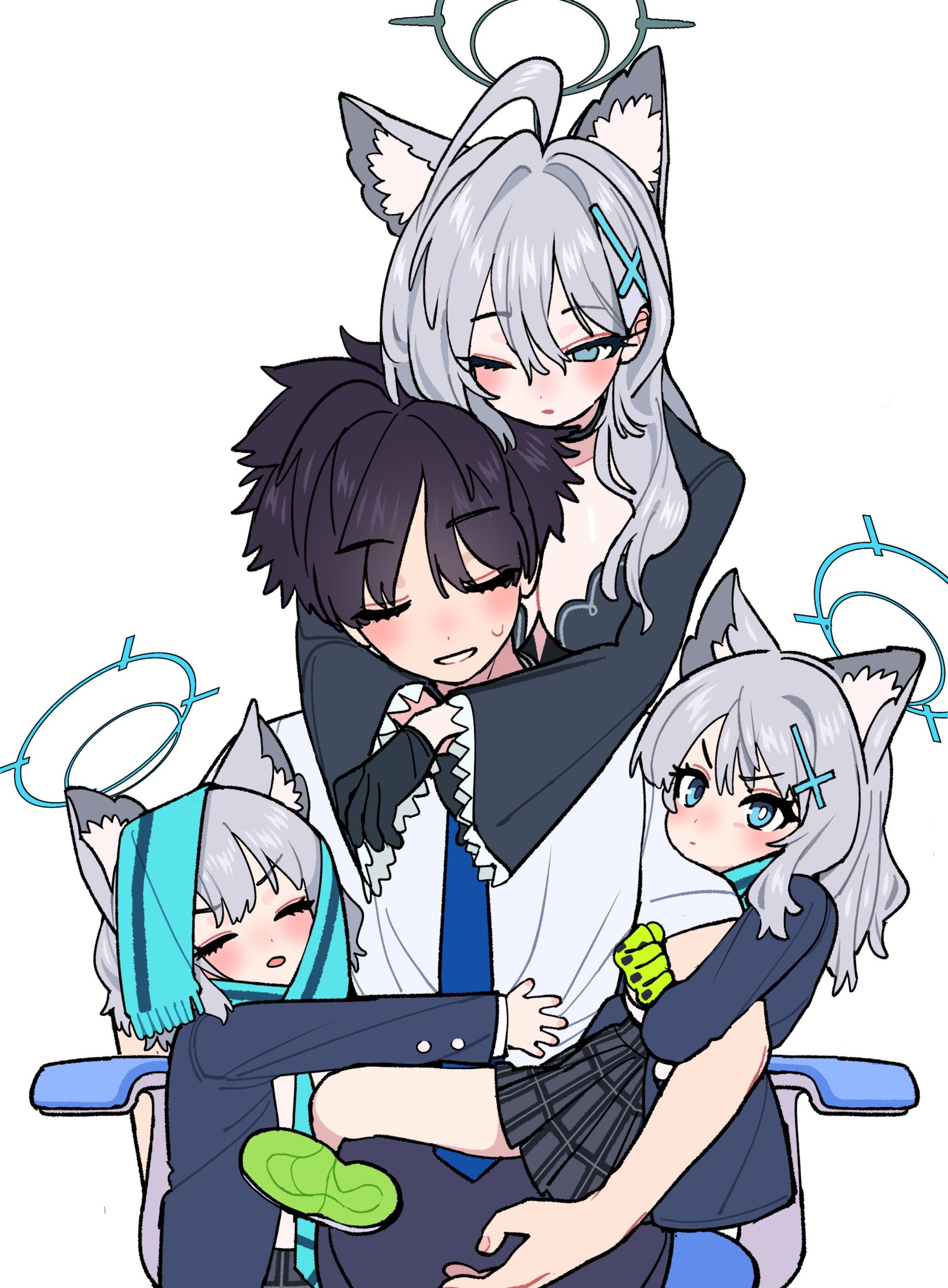 シロコ❤先生插画图片壁纸