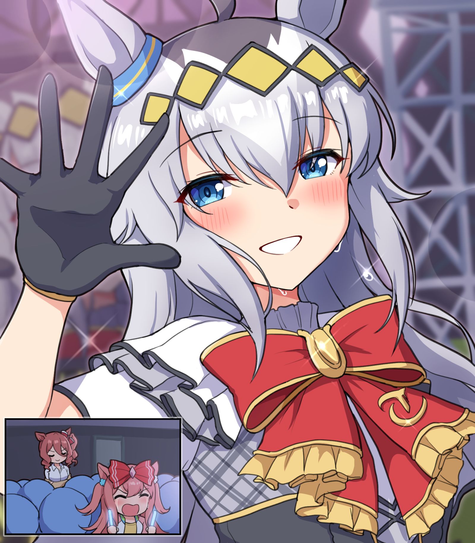 笠松の泥ウサギがスターウマ娘に插画图片壁纸