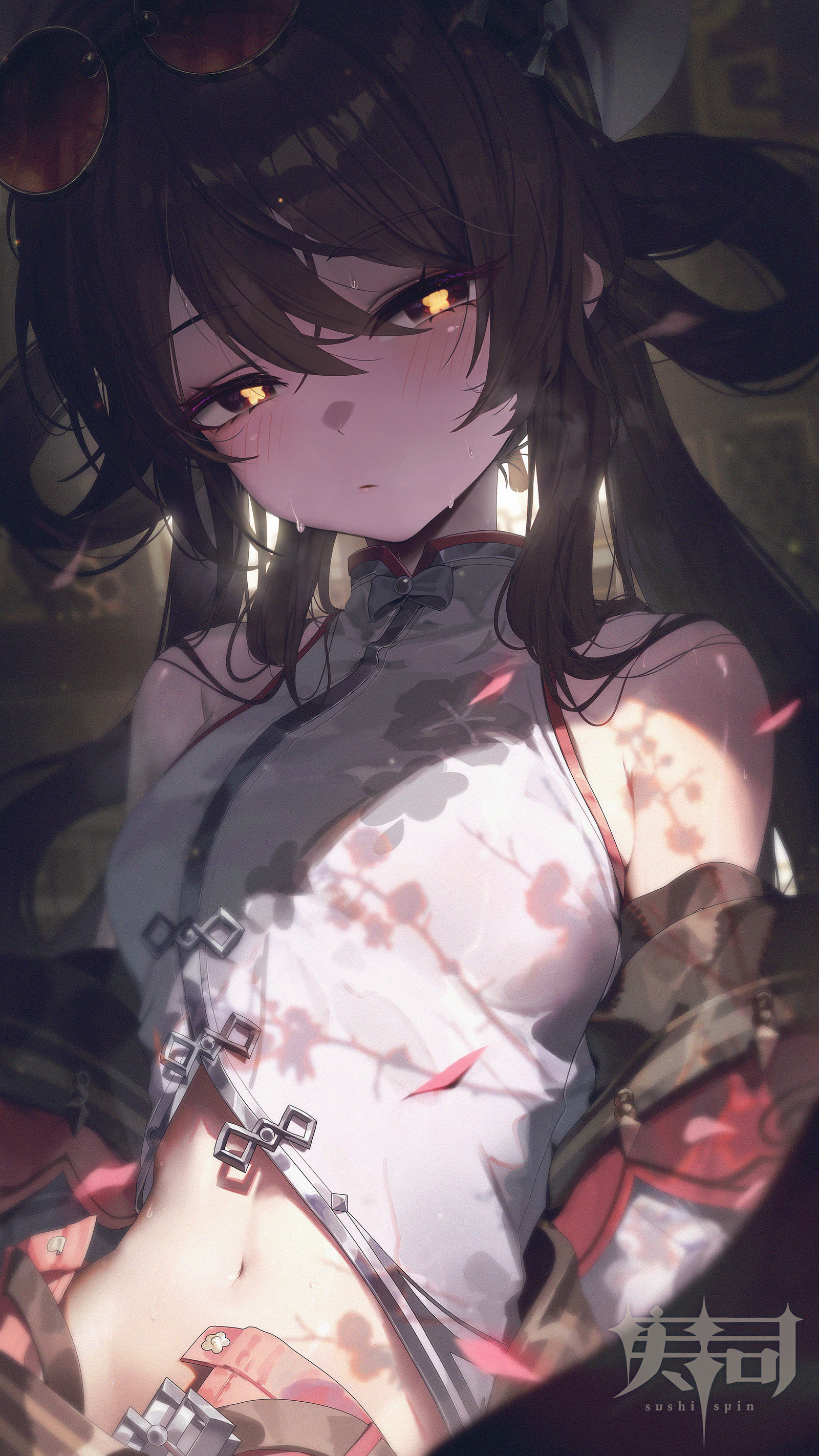 胡桃插画图片壁纸