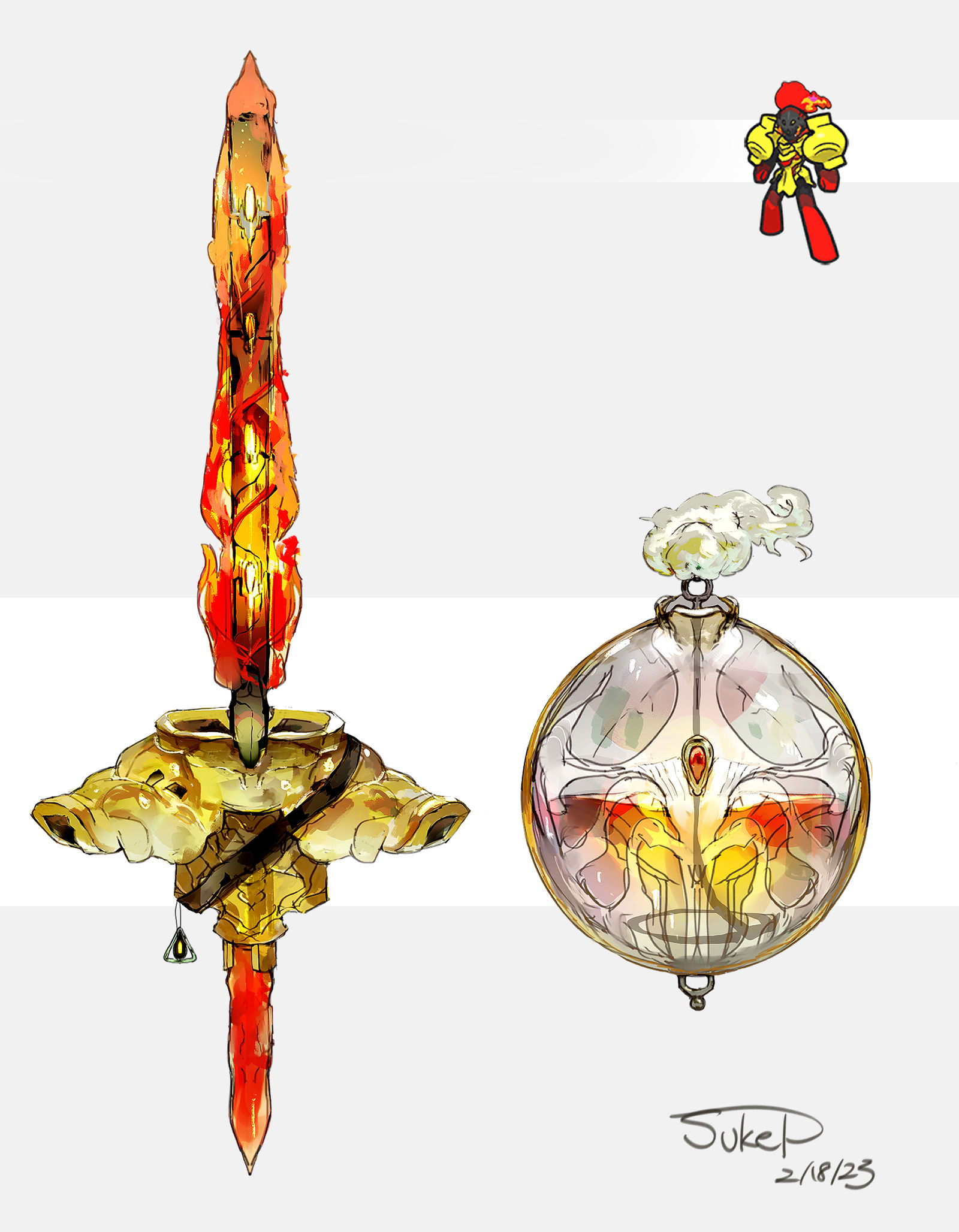 グレンアルマ/ソウブレイズの片手剣（武器化）