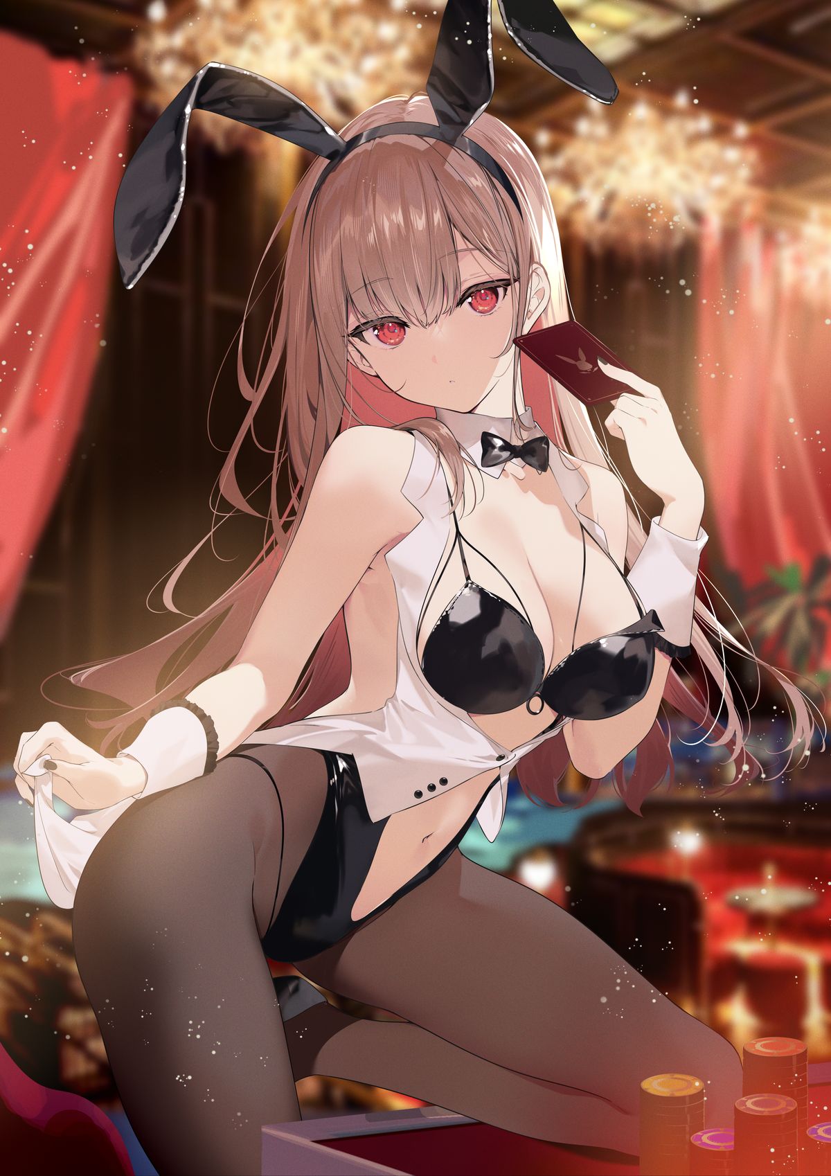 イタズラうさぎの誘惑插画图片壁纸