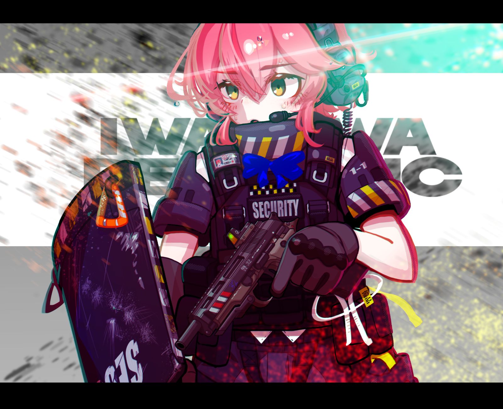 武装少女头像同人高清图