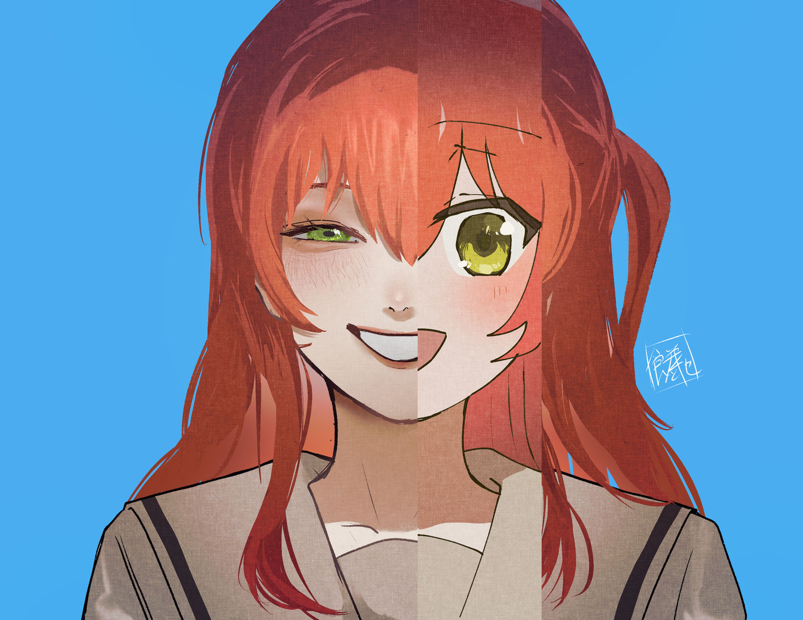 喜多ちゃん插画图片壁纸