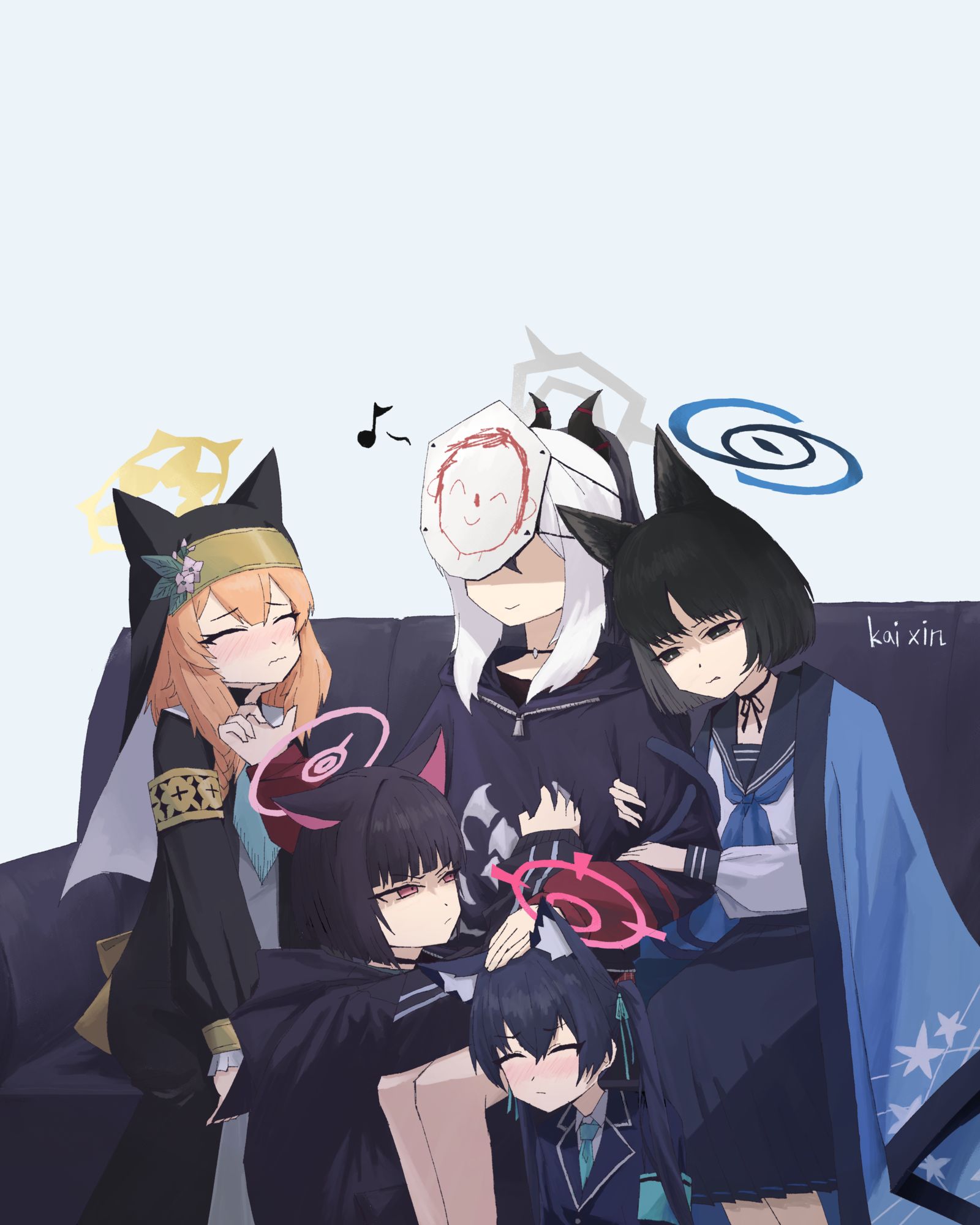 There's a spy over here!插画图片壁纸