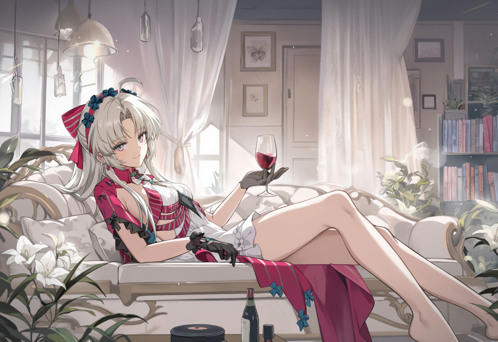 一緒に飲みますか？插画图片壁纸