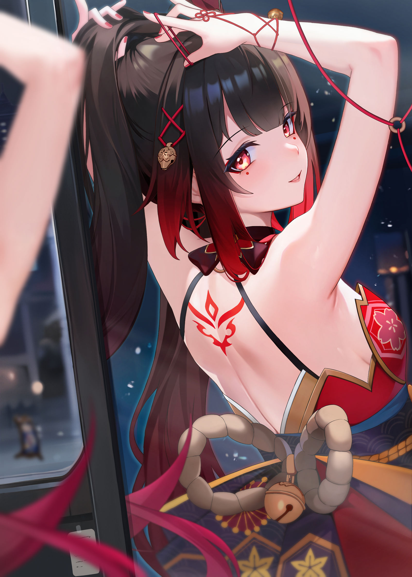 幕后准备插画图片壁纸