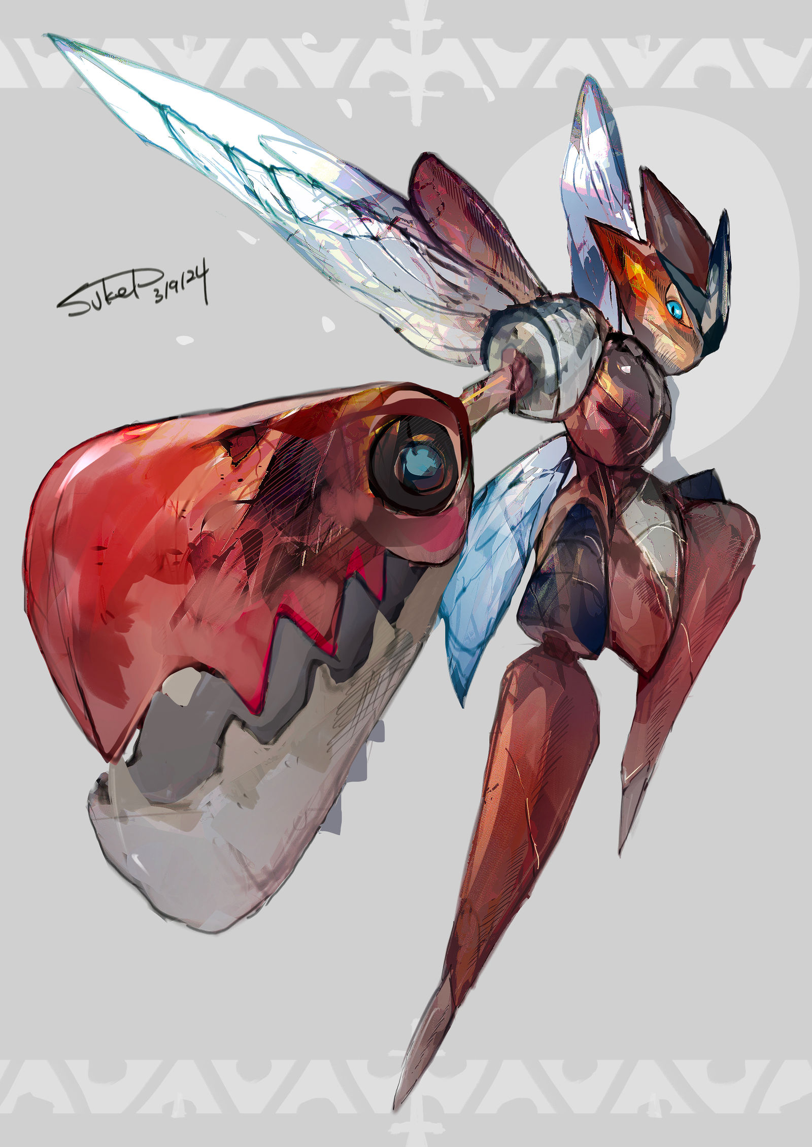 最近描いたメガシンカまとめ（通常色Ver）插画图片壁纸