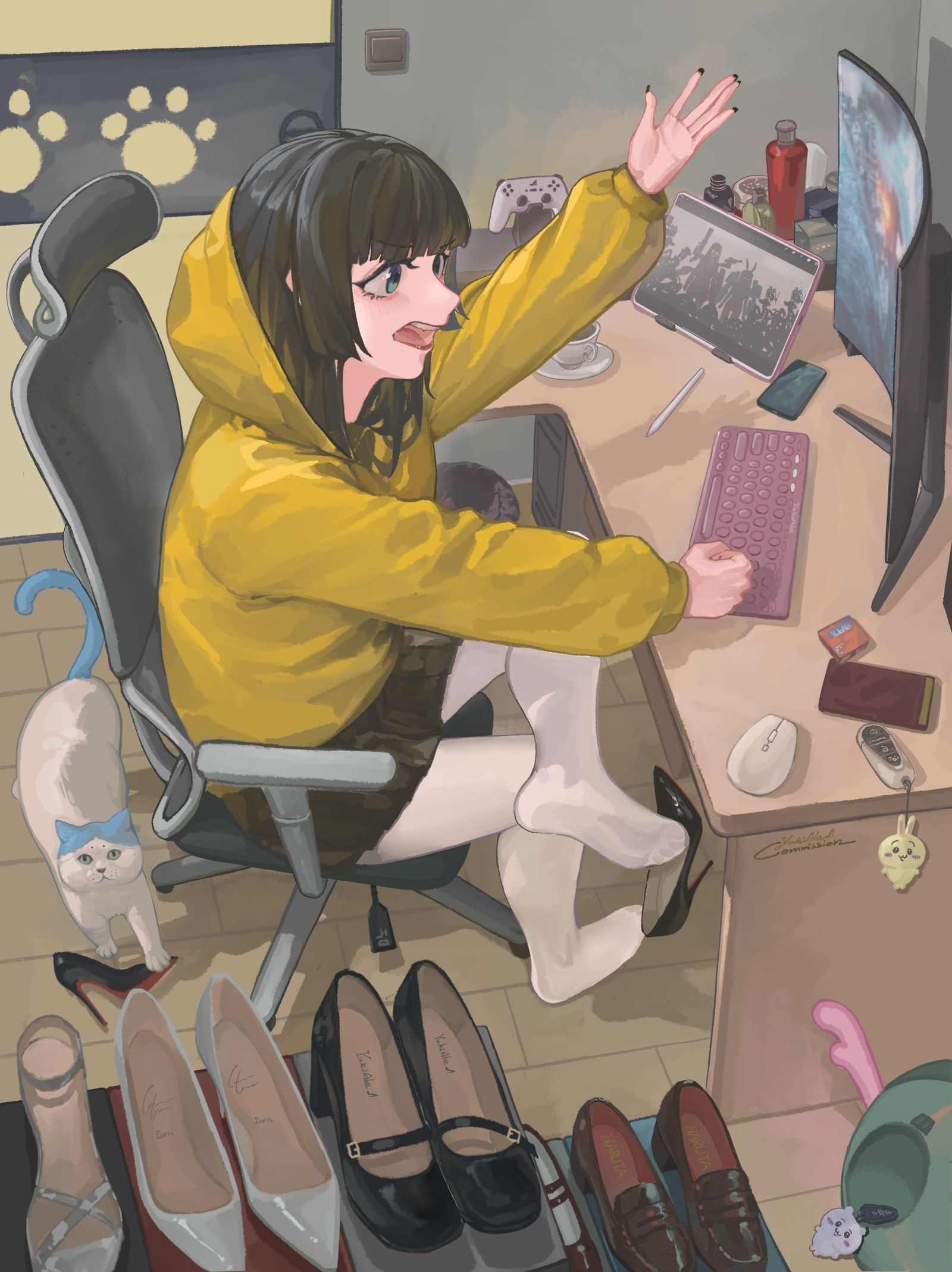 Bad network！头像同人高清图