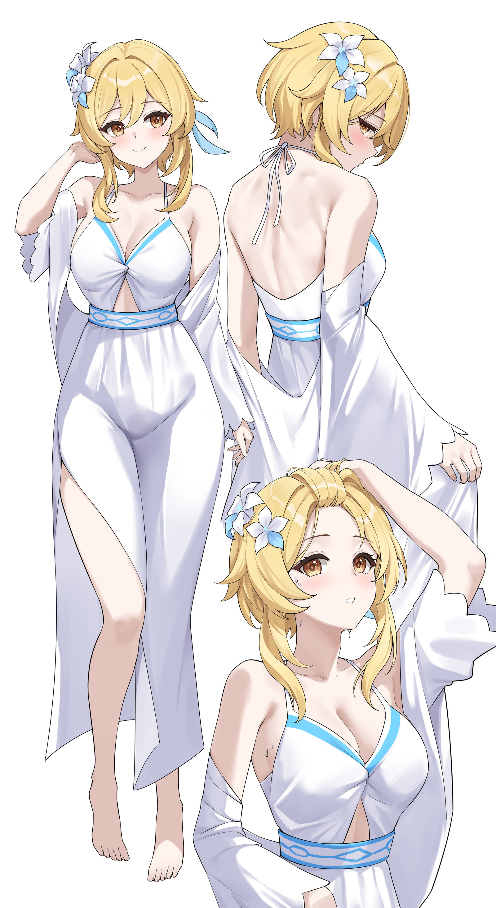 Lumine Dress-原神原神荧