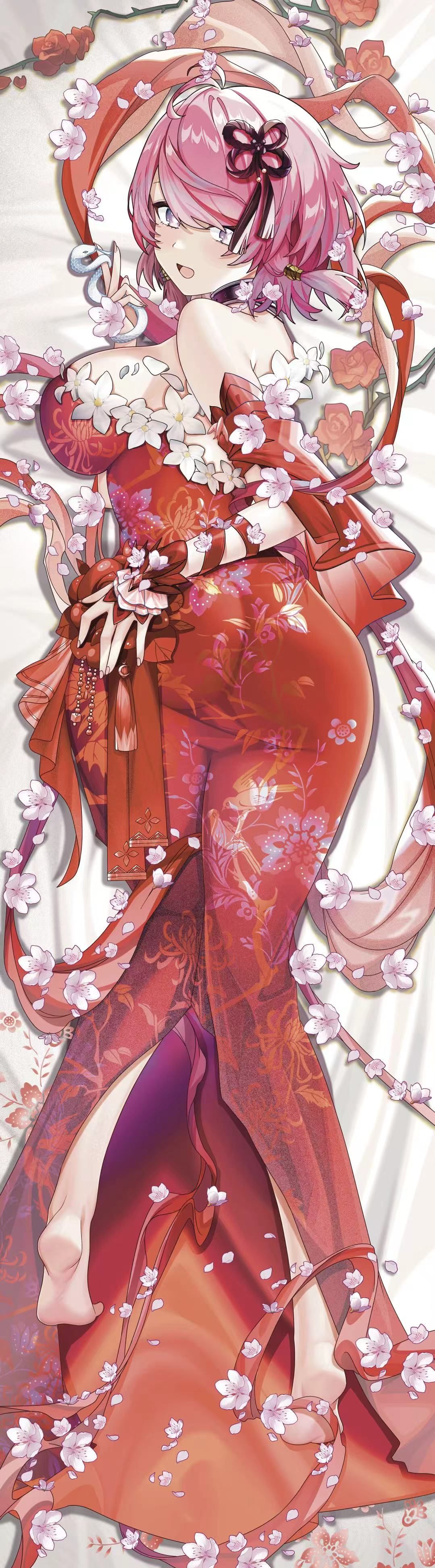 桃祈等身抱枕-鸣潮鸣潮折枝