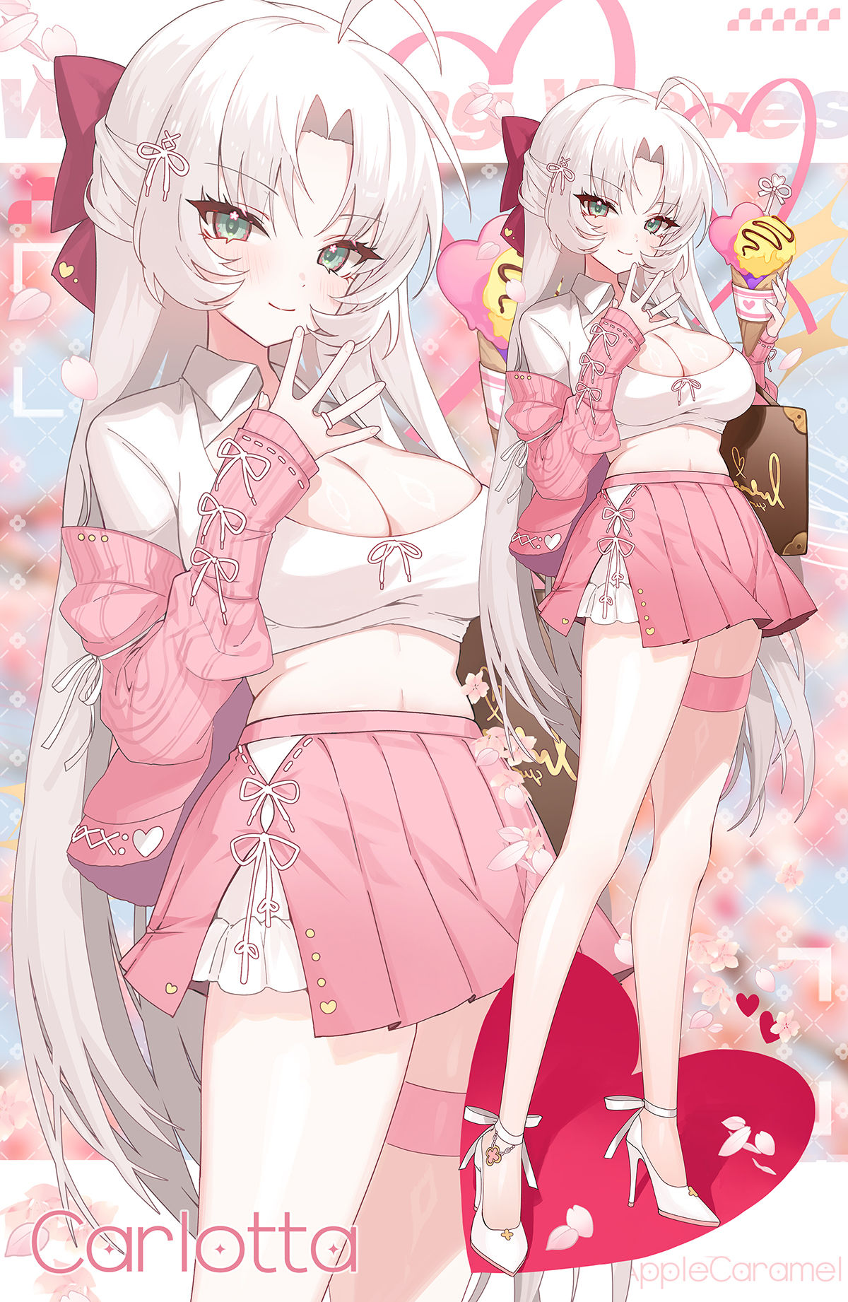 Date Carlotta插画图片壁纸