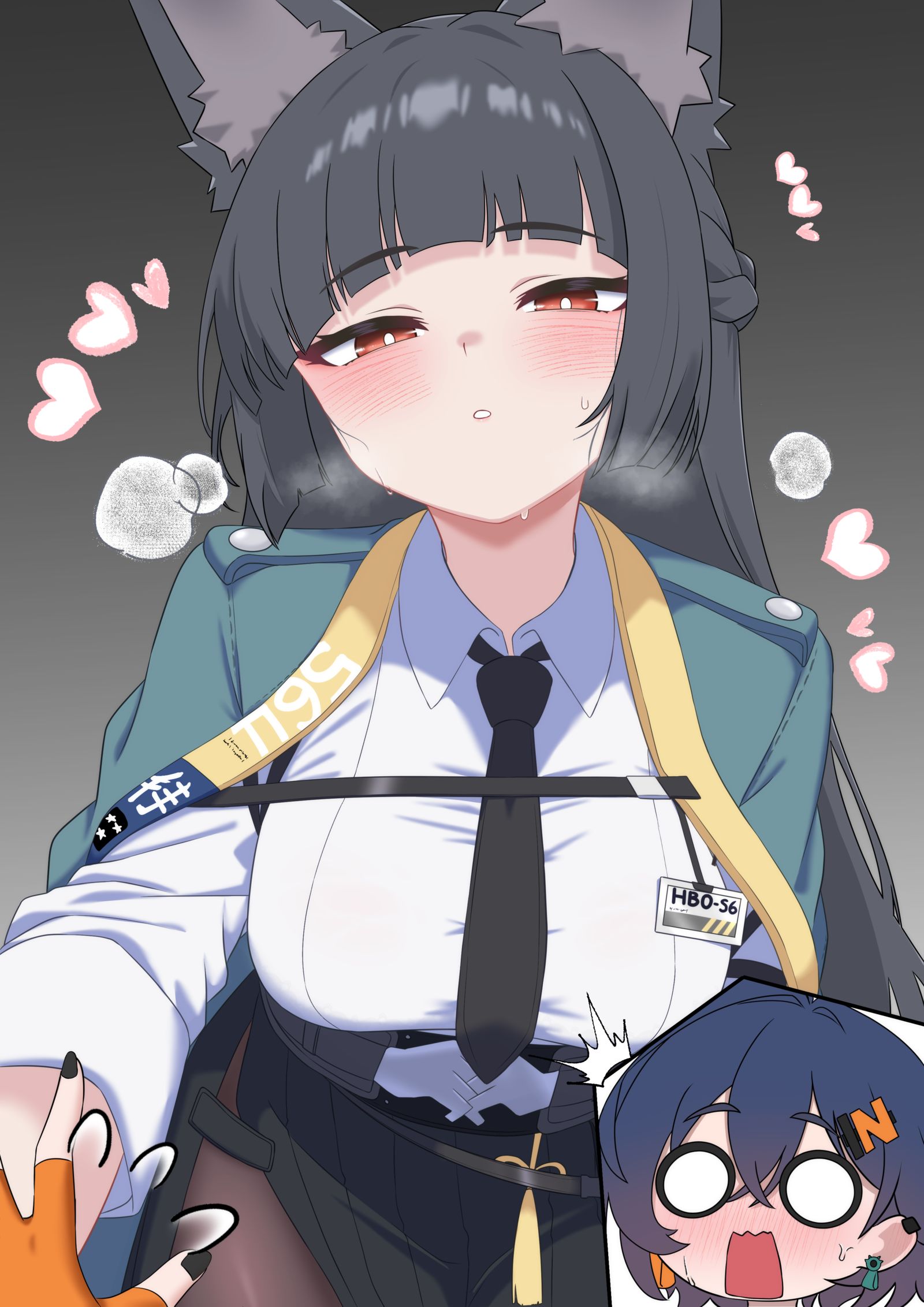 Miyabi assaulting Belle