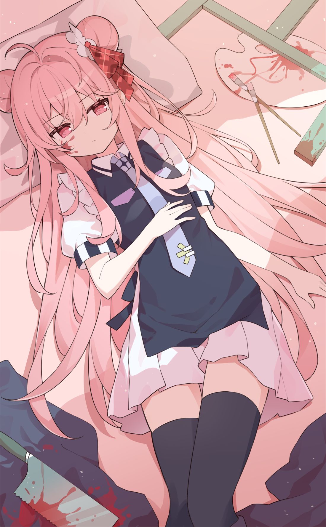 血を顔料で插画图片壁纸