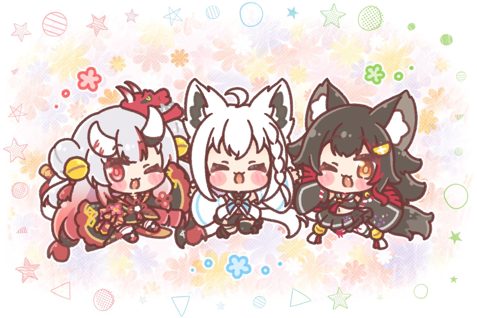 いろはにほへっとあやふぶみ 插画图片壁纸
