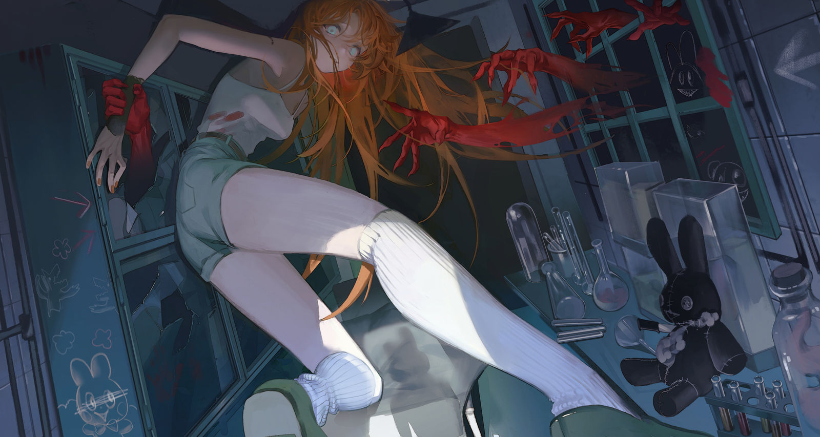 捉迷藏插画图片壁纸