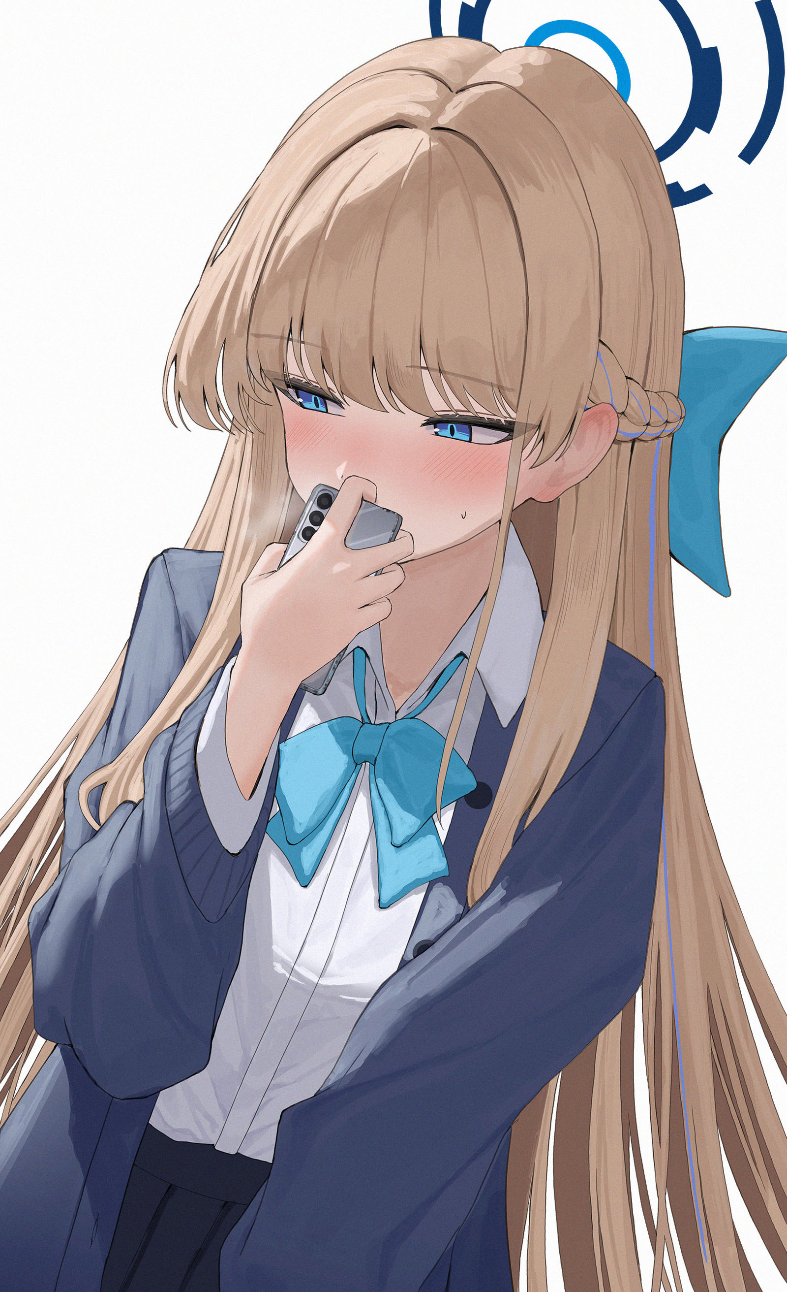 恥ずかしがるトキ