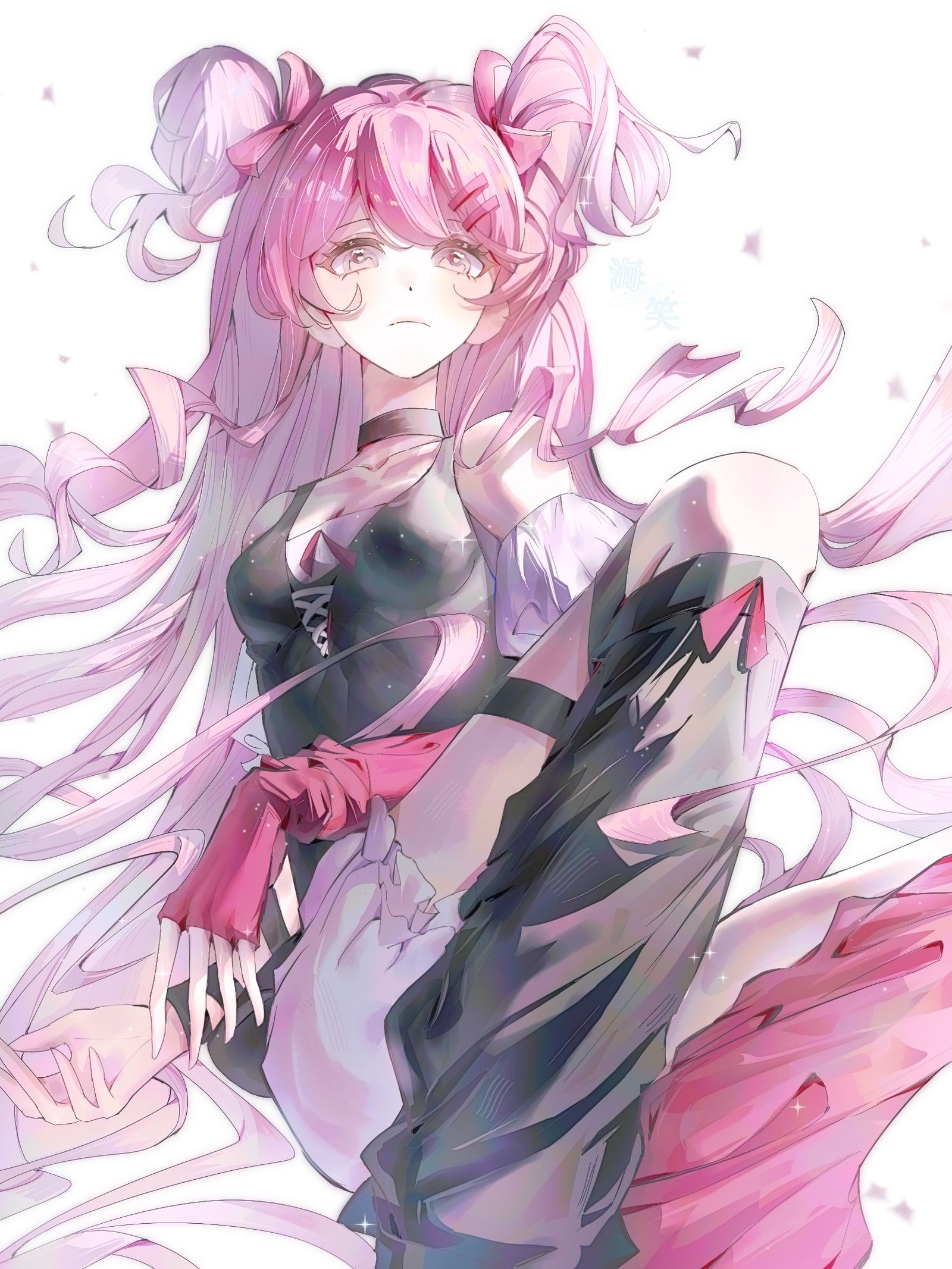 玫红色舒适区→插画图片壁纸