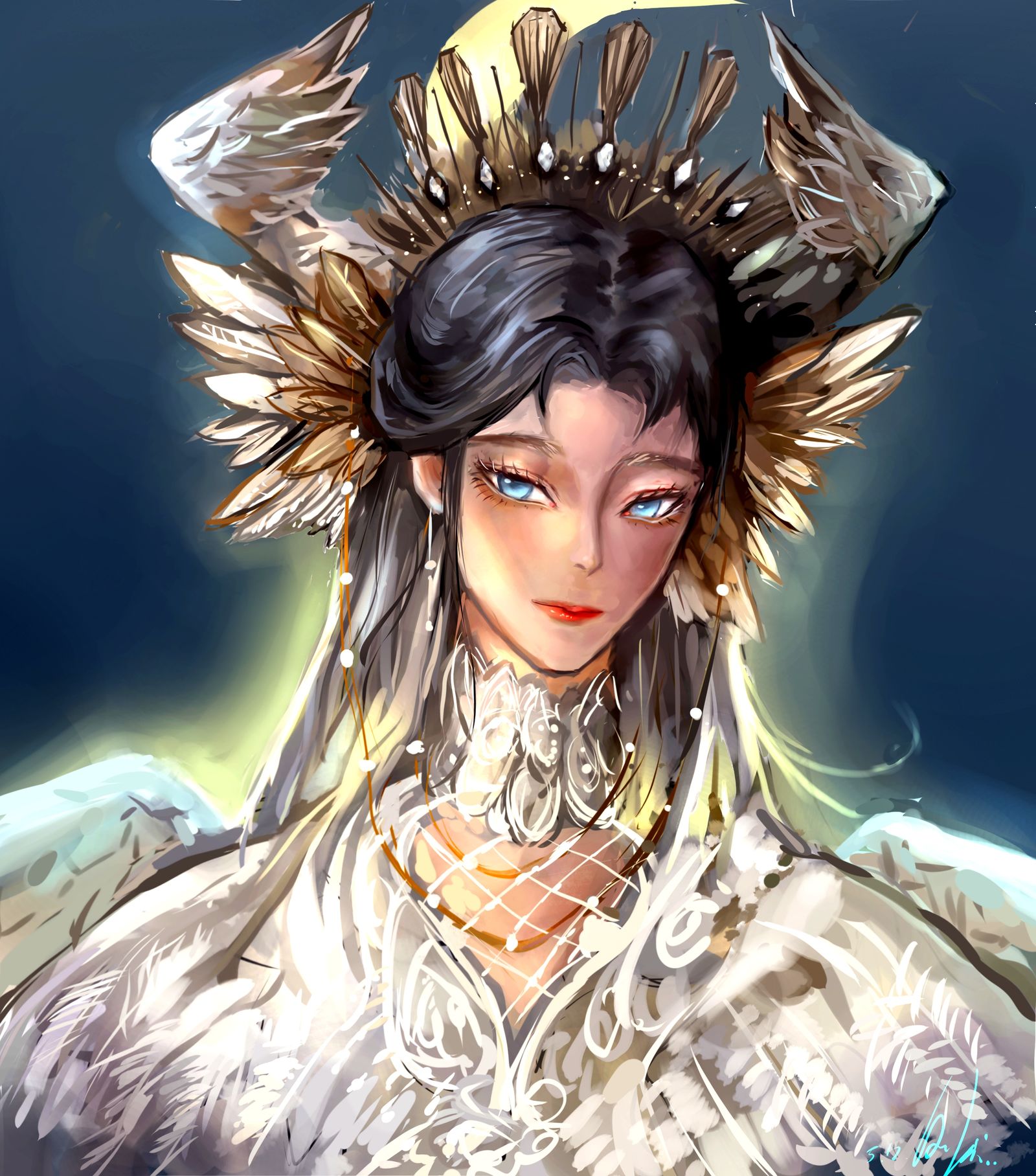 原创 天使头像同人高清图