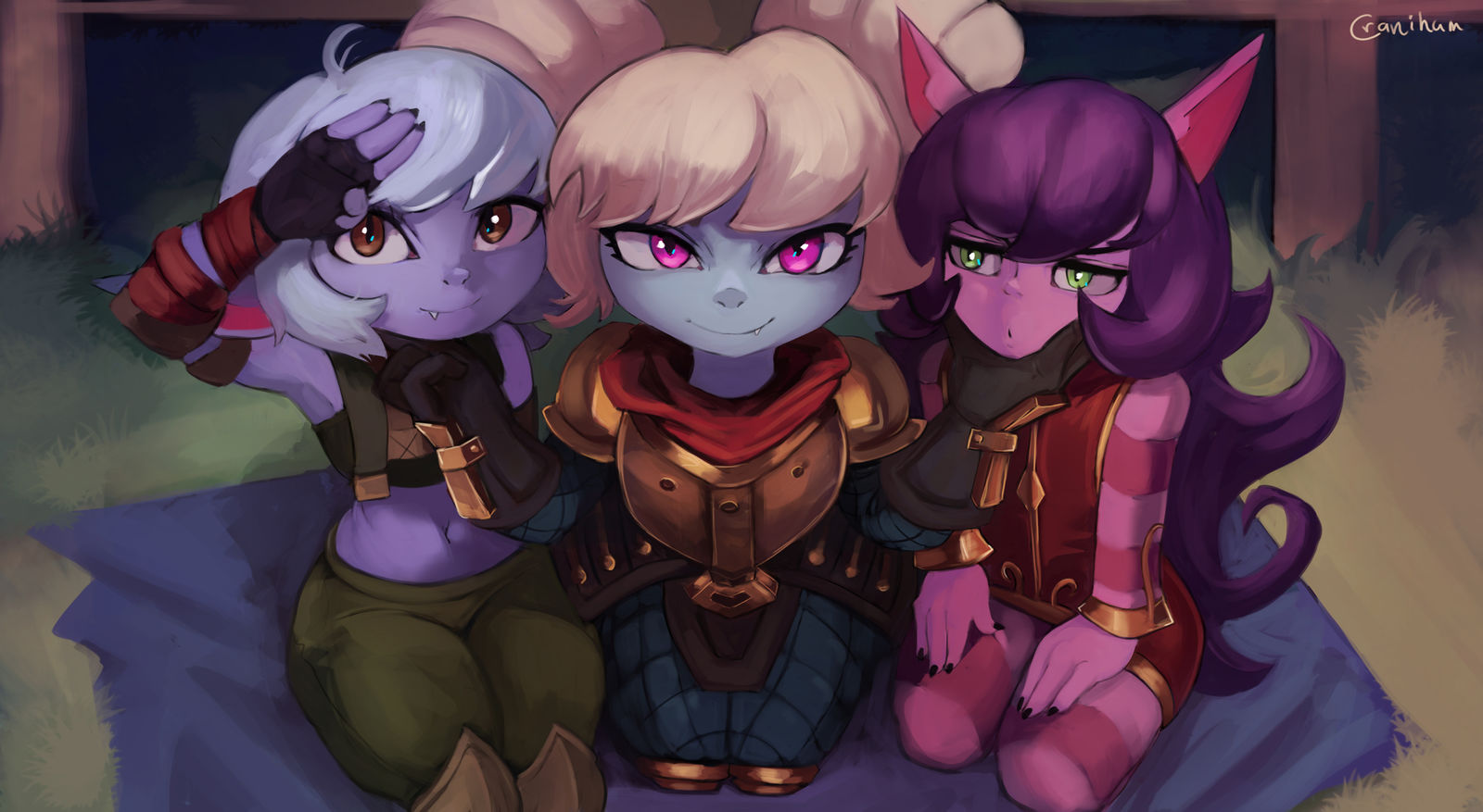 Three Yordles-英雄联盟shortstack
