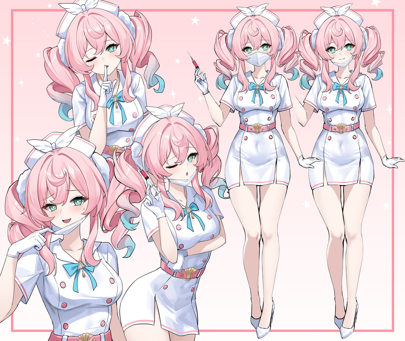 Hyacine Nurse头像同人高清图