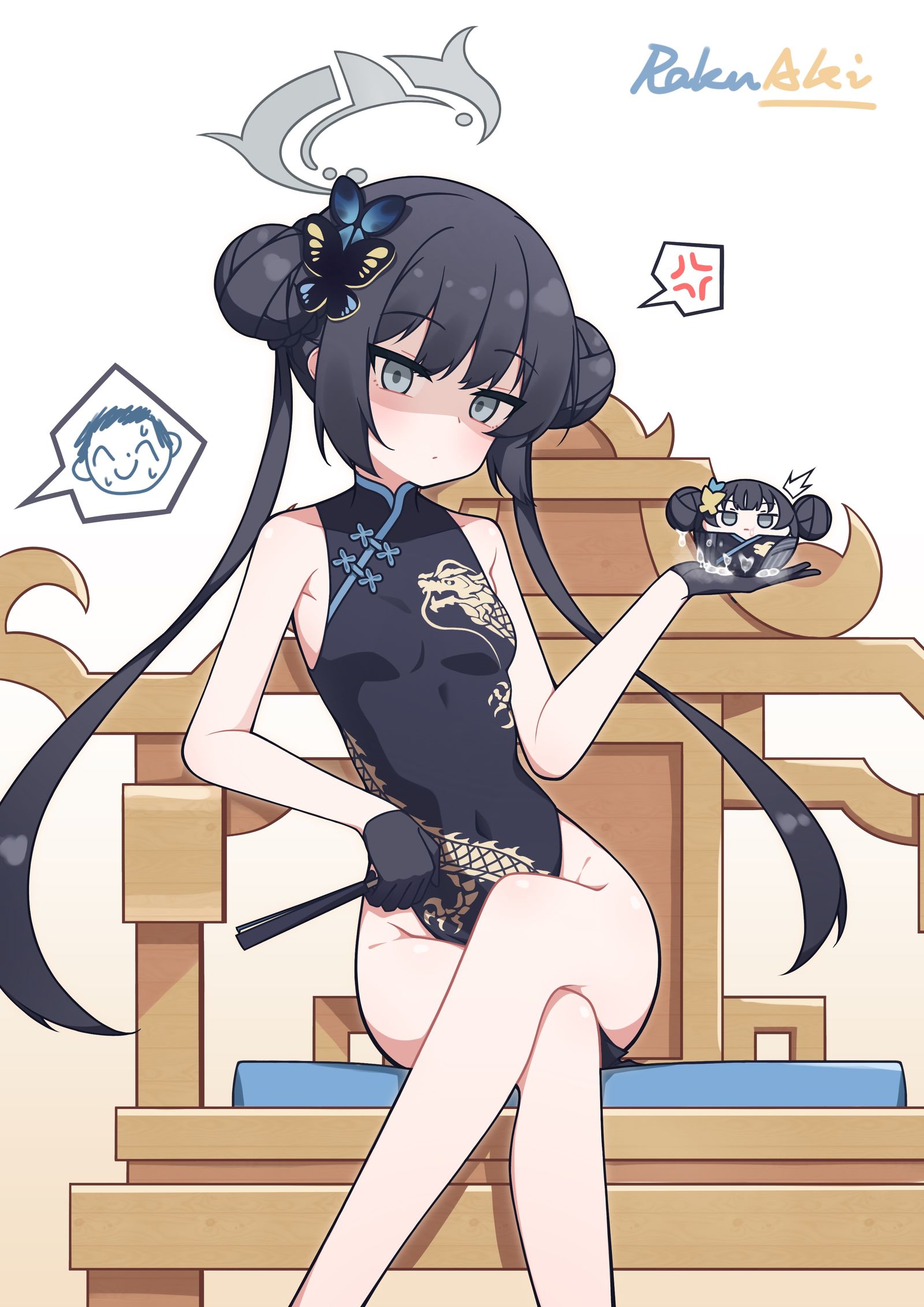 …先生、ちゃんと説明してください…？插画图片壁纸