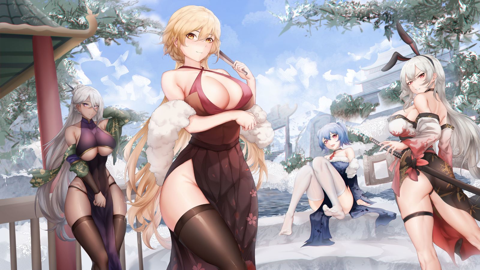 日常练习 少女前线2追放 主角队头像同人高清图