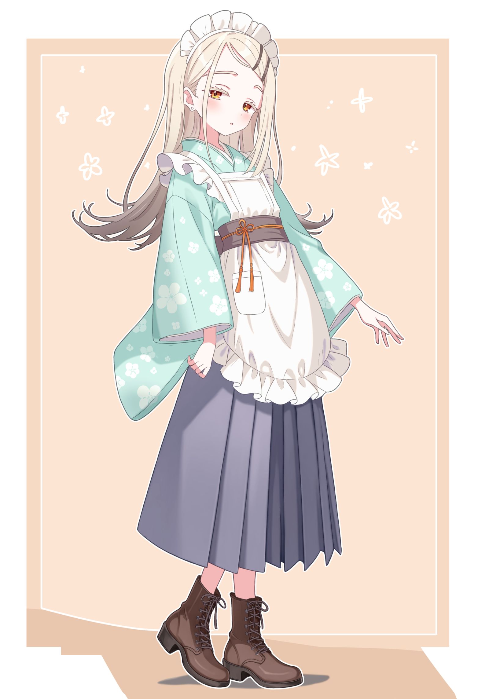 和服メイド篠澤さん头像同人高清图