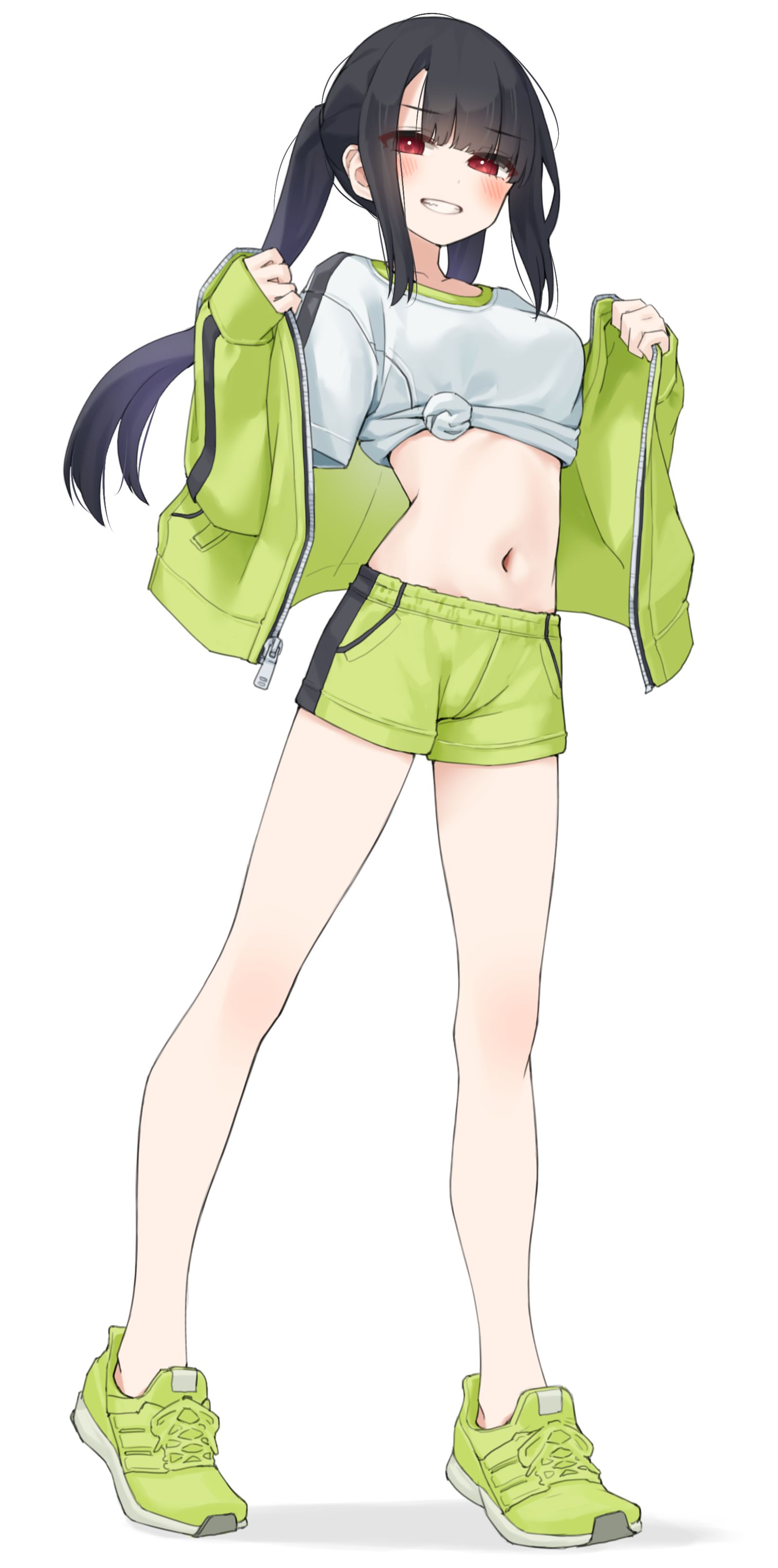 裾結びジャージちゃん头像同人高清图