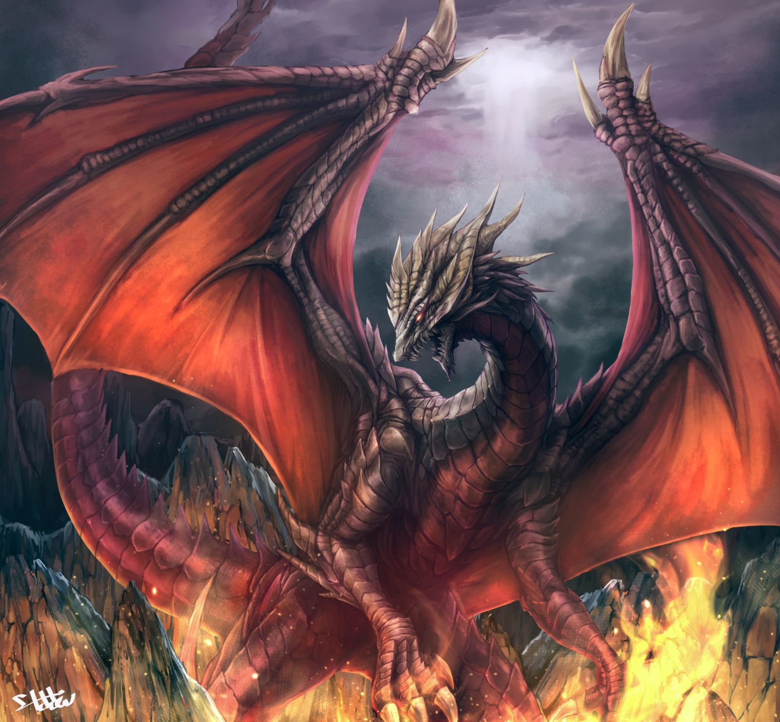 ドラゴン-怪兽龙的